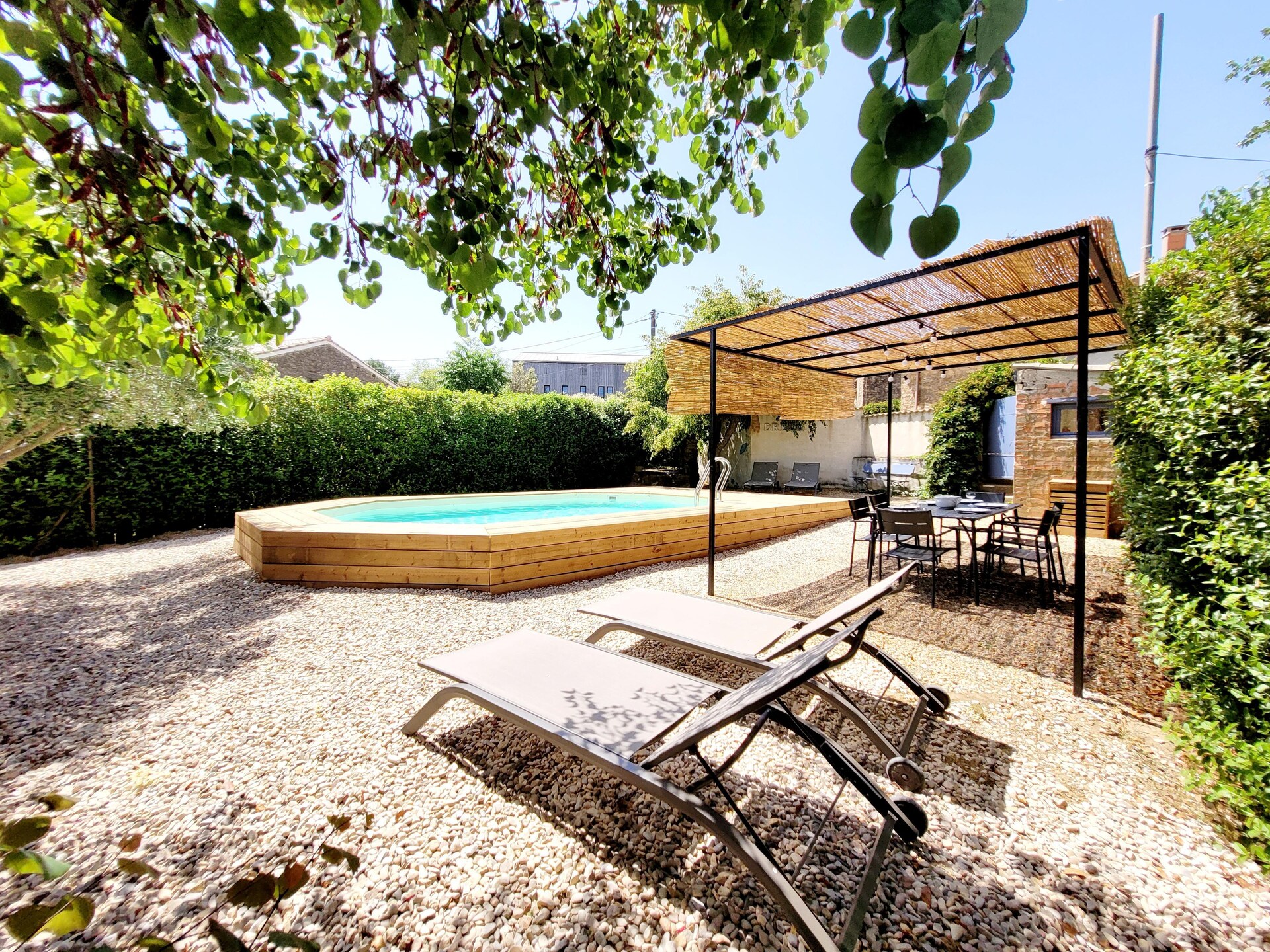 14e-eeuws dorpshuis met privézwembad en uitzicht bij Minerve - foto 11