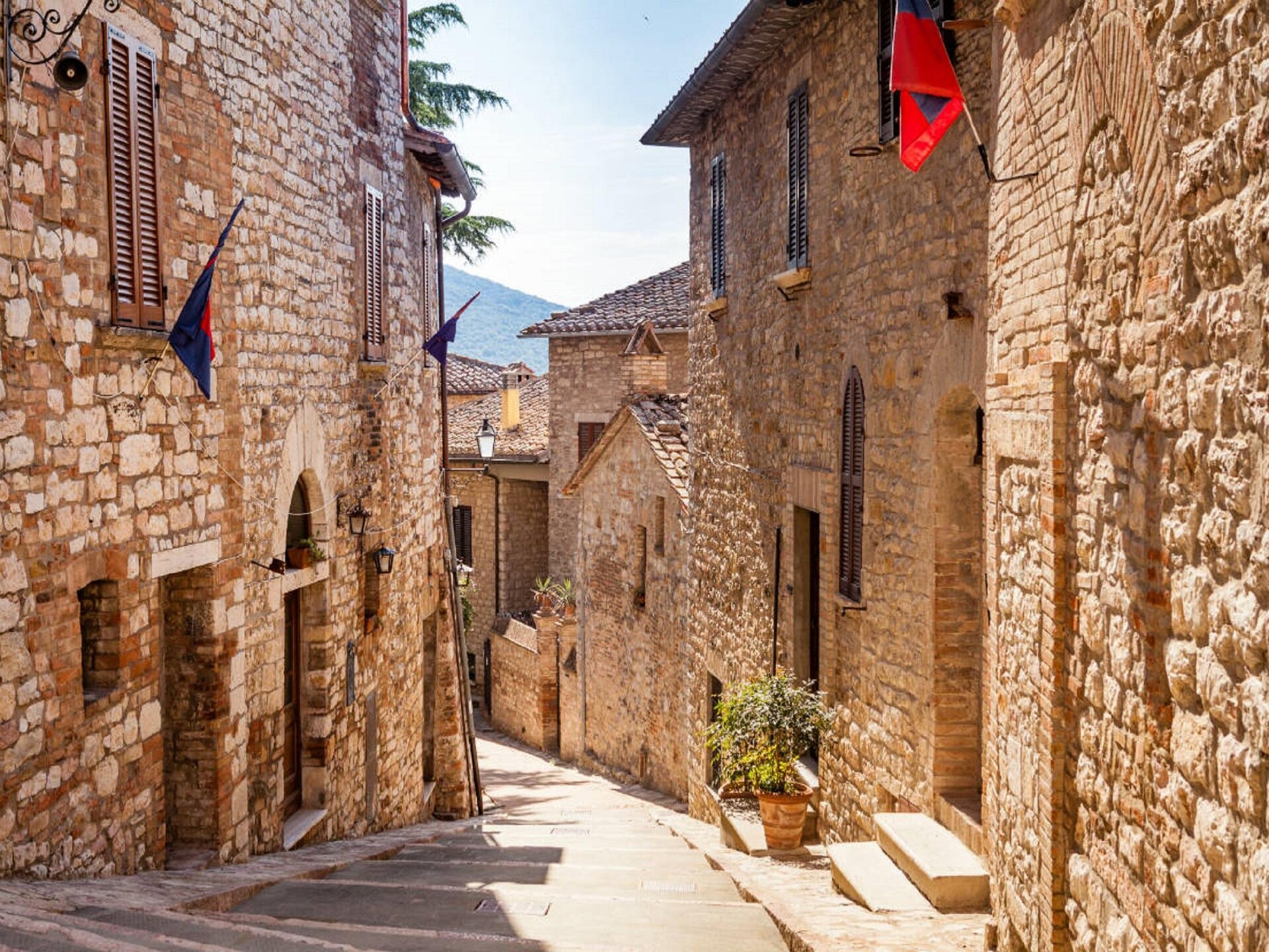 Historisch appartement nabij Perugia met zwembad & terras - foto 24