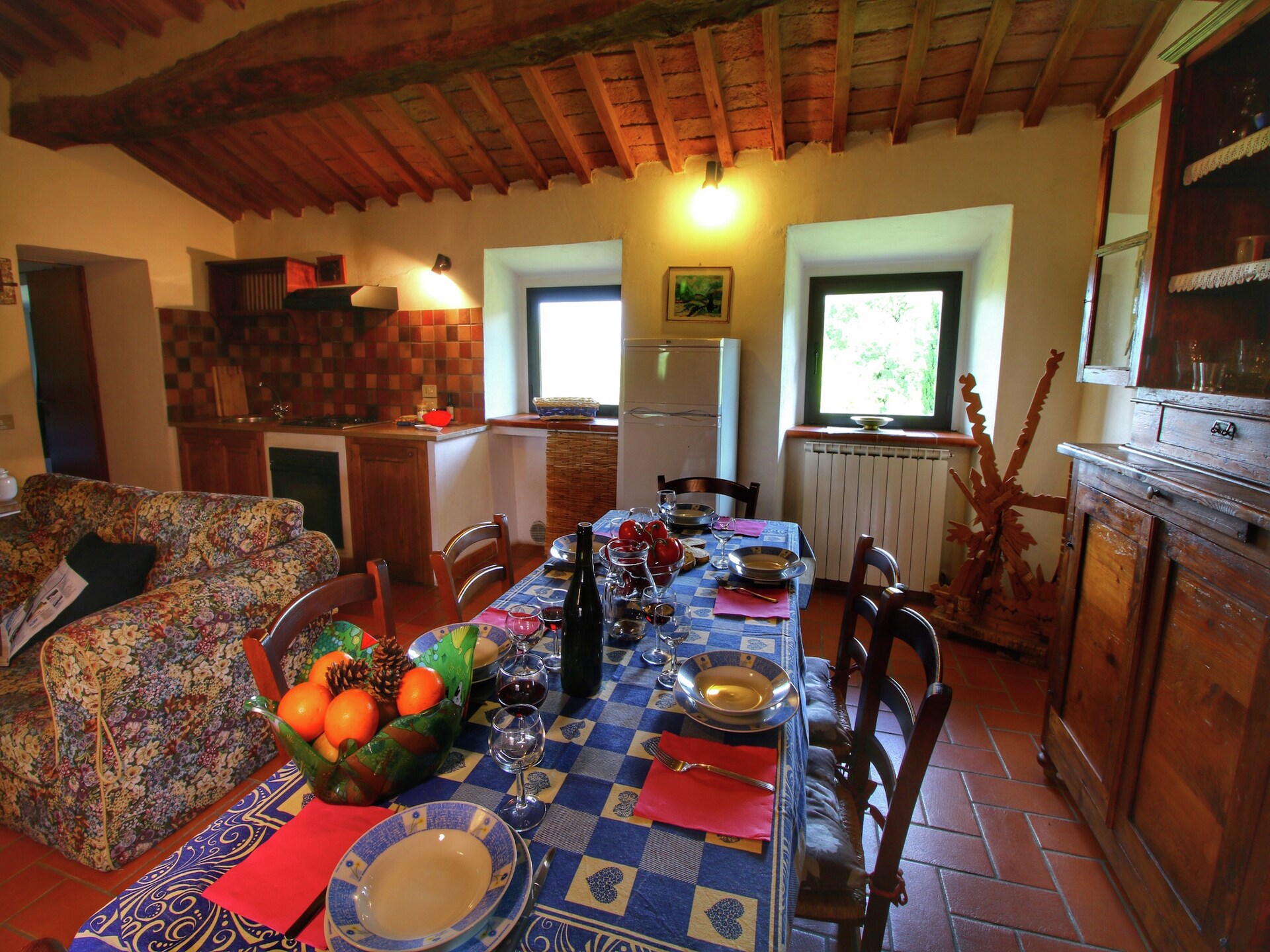 Authentieke Toscaanse boerderij met zwembad en uitzicht in Castiglione d'Orcia - foto 24