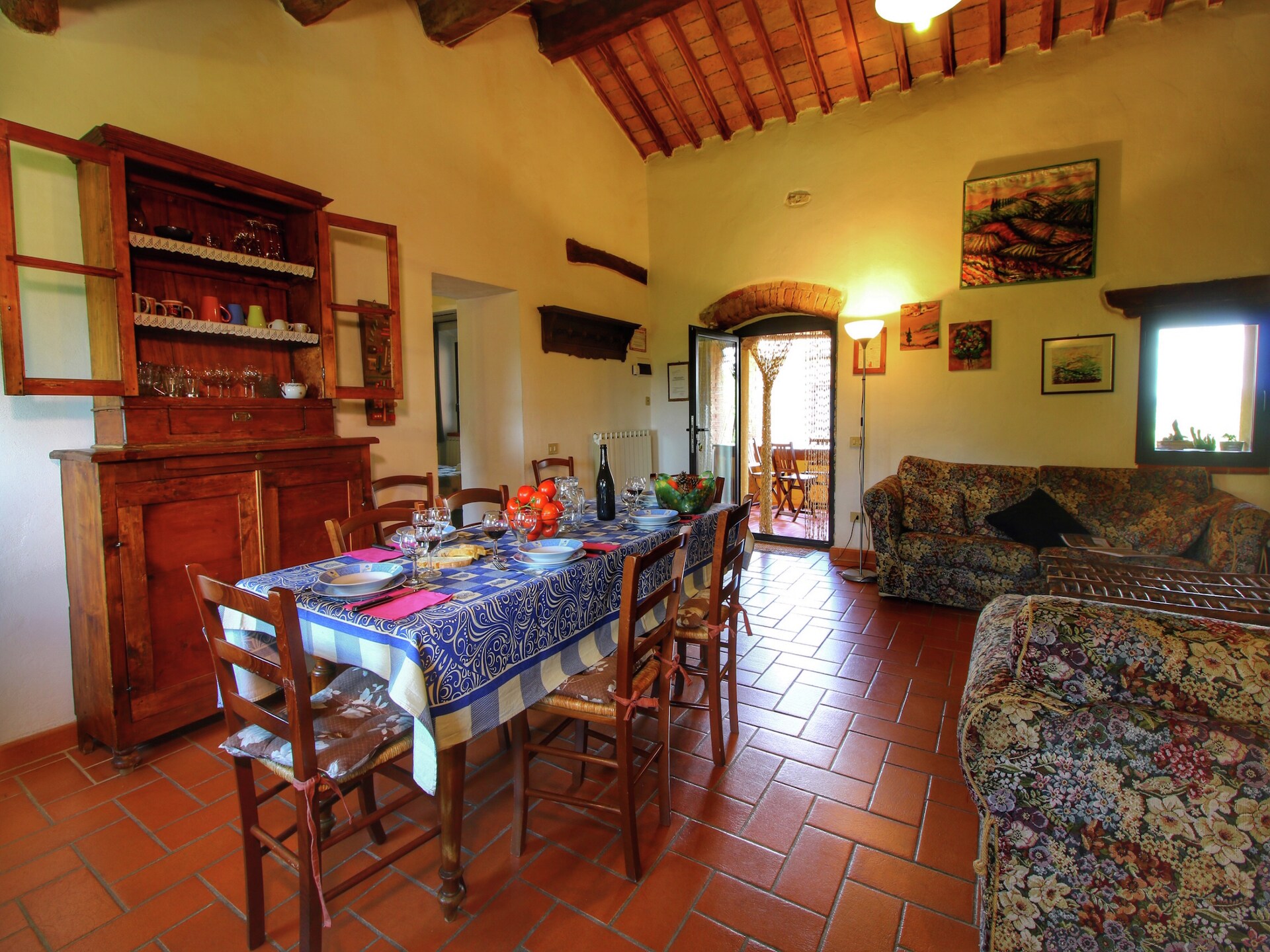 Authentieke Toscaanse boerderij met zwembad en uitzicht in Castiglione d'Orcia - foto 4