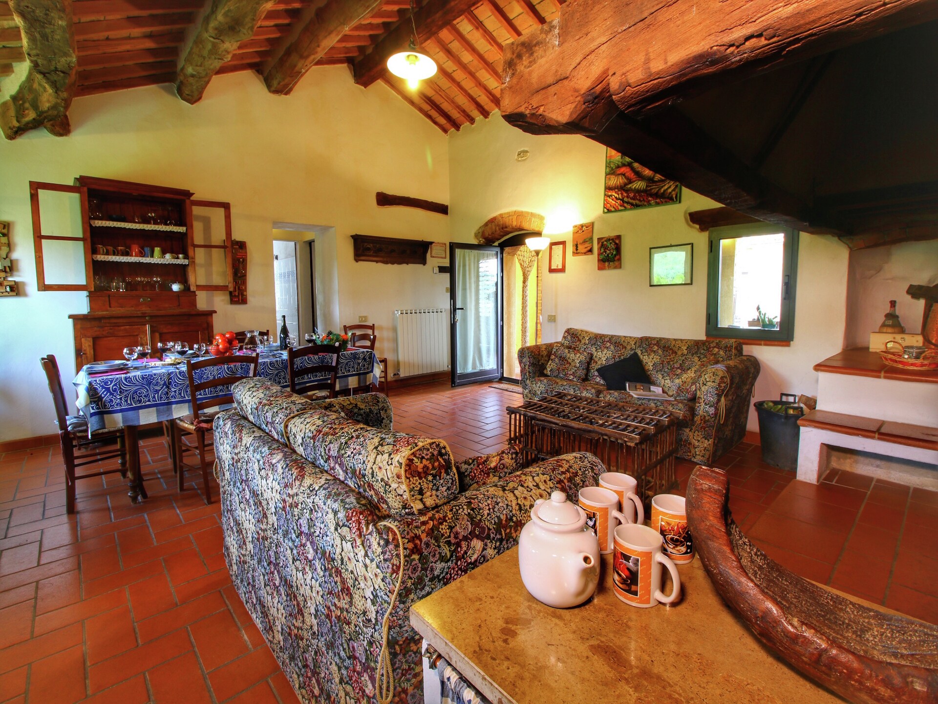 Authentieke Toscaanse boerderij met zwembad en uitzicht in Castiglione d'Orcia - foto 11