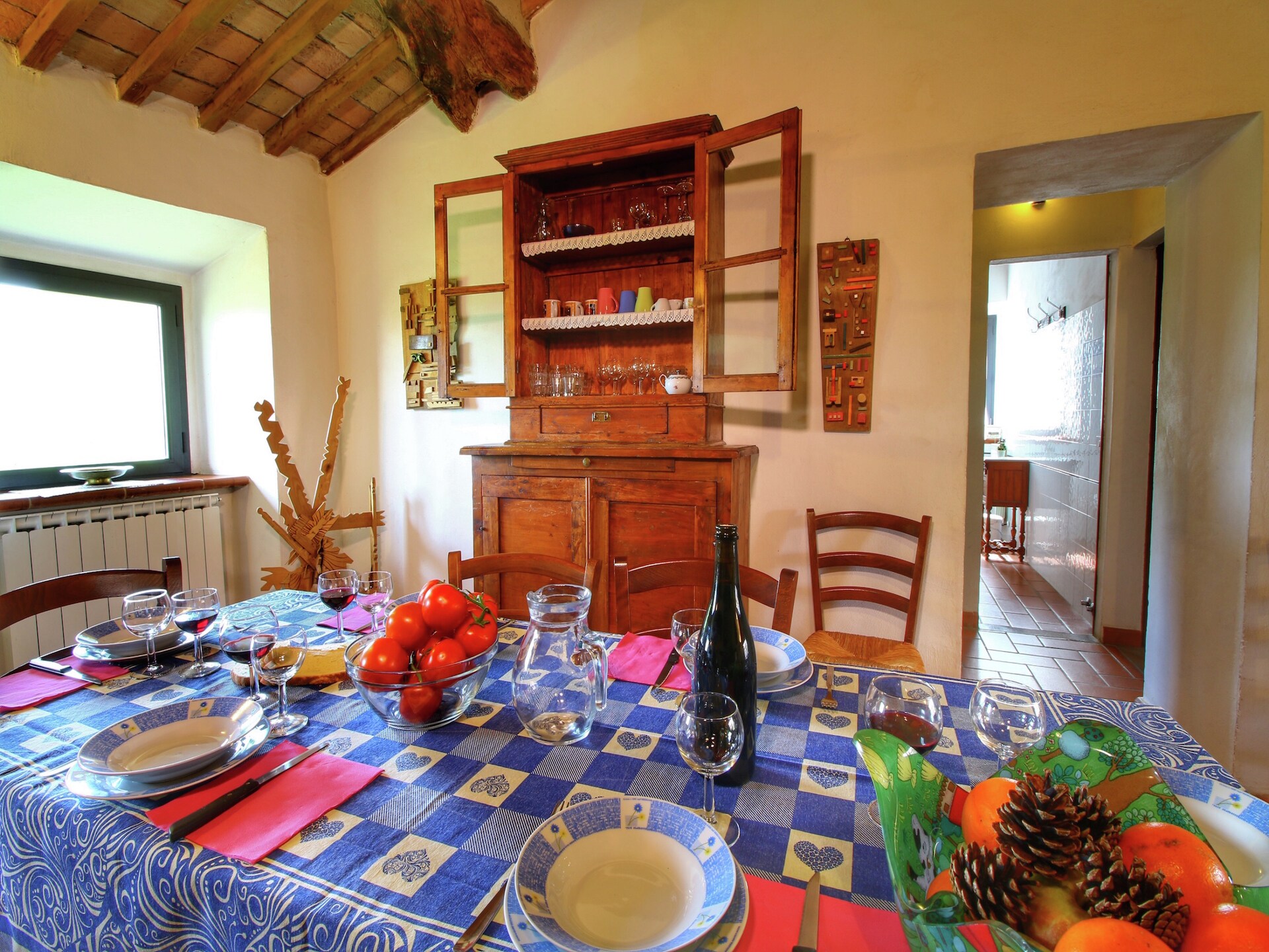 Authentieke Toscaanse boerderij met zwembad en uitzicht in Castiglione d'Orcia - foto 25