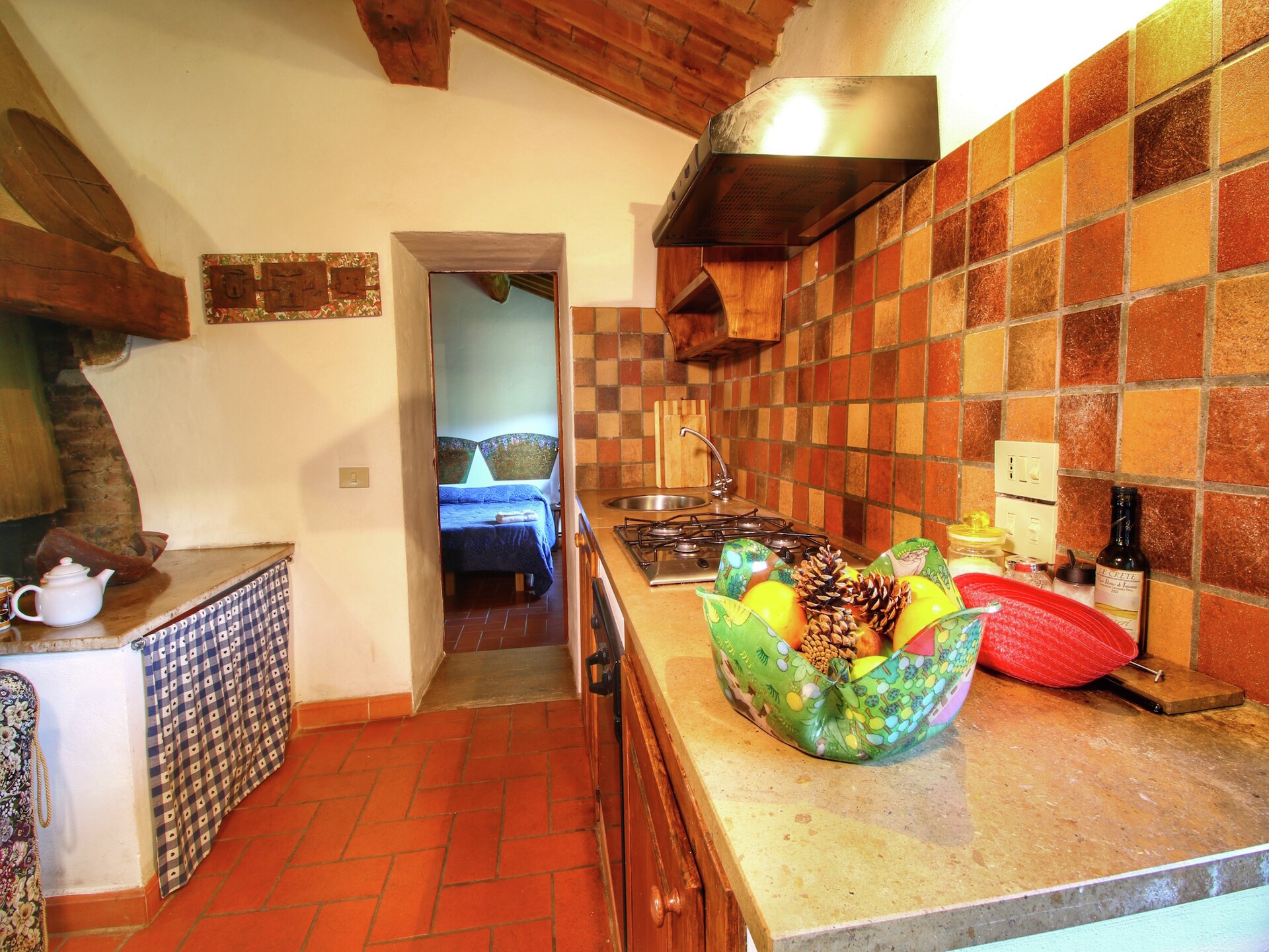 Authentieke Toscaanse boerderij met zwembad en uitzicht in Castiglione d'Orcia - foto 26