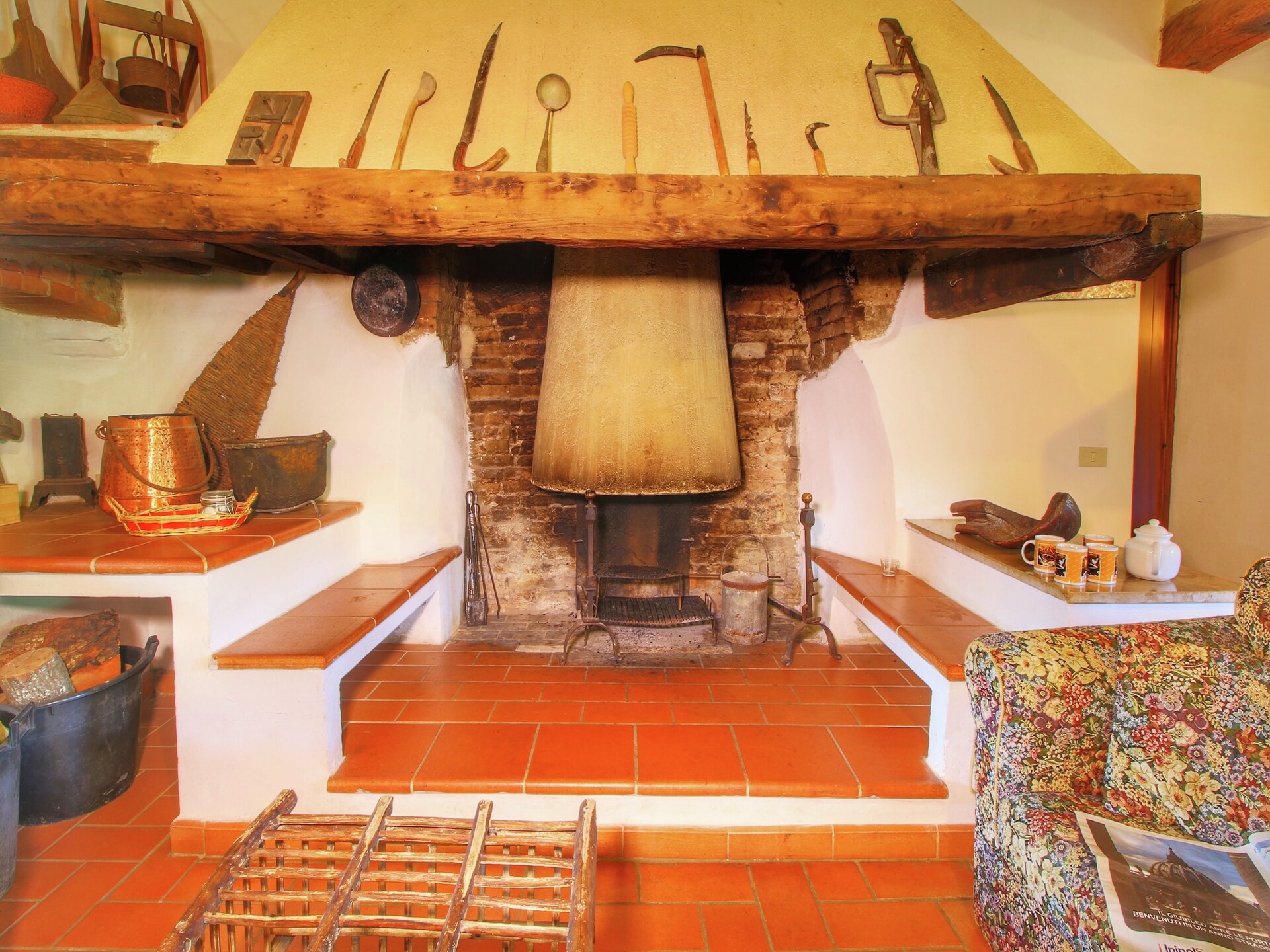 Authentieke Toscaanse boerderij met zwembad en uitzicht in Castiglione d'Orcia - foto 21