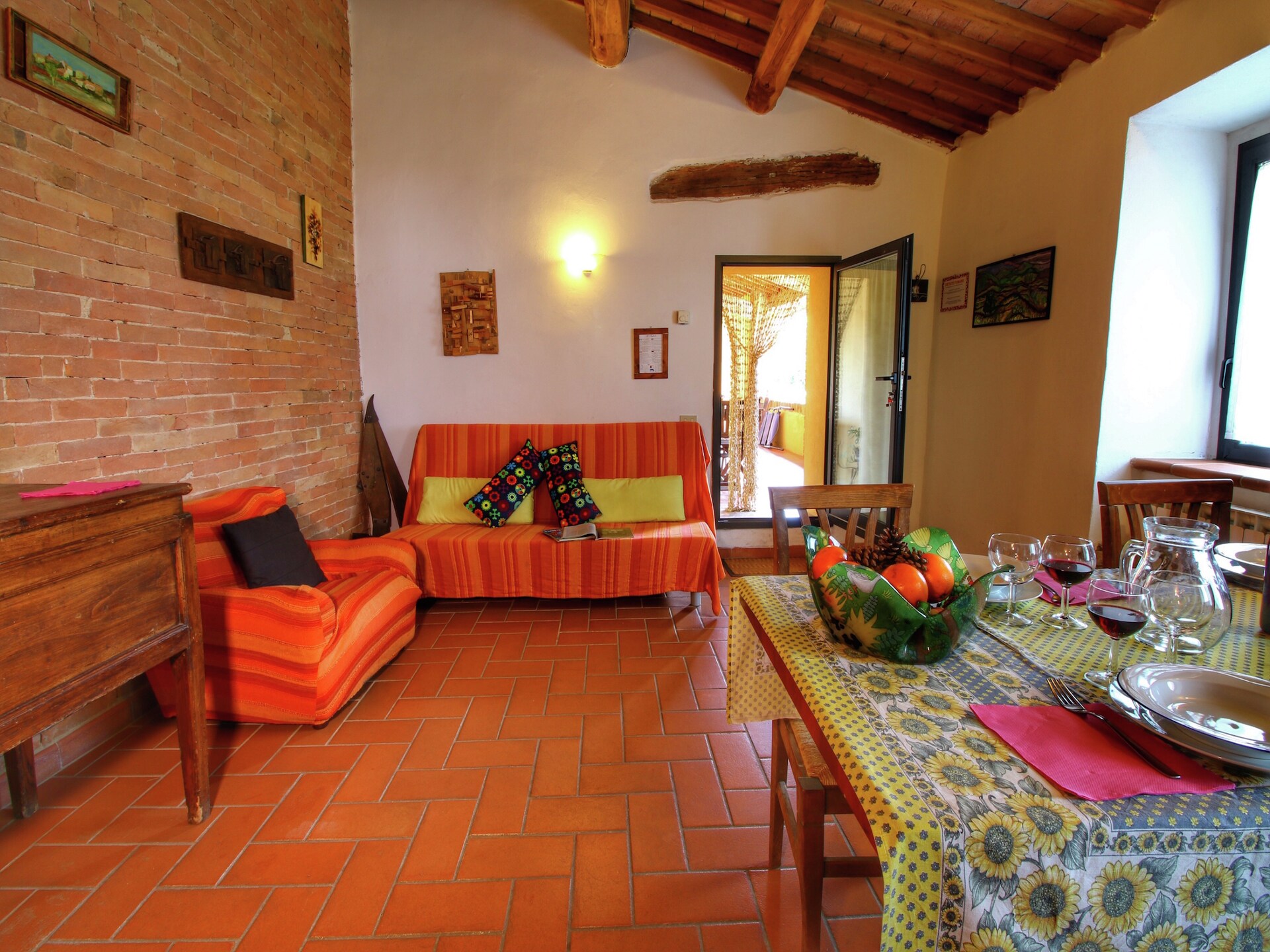 Romantische boerderij met zwembad en uitzicht in de Val d'Orcia - foto 2