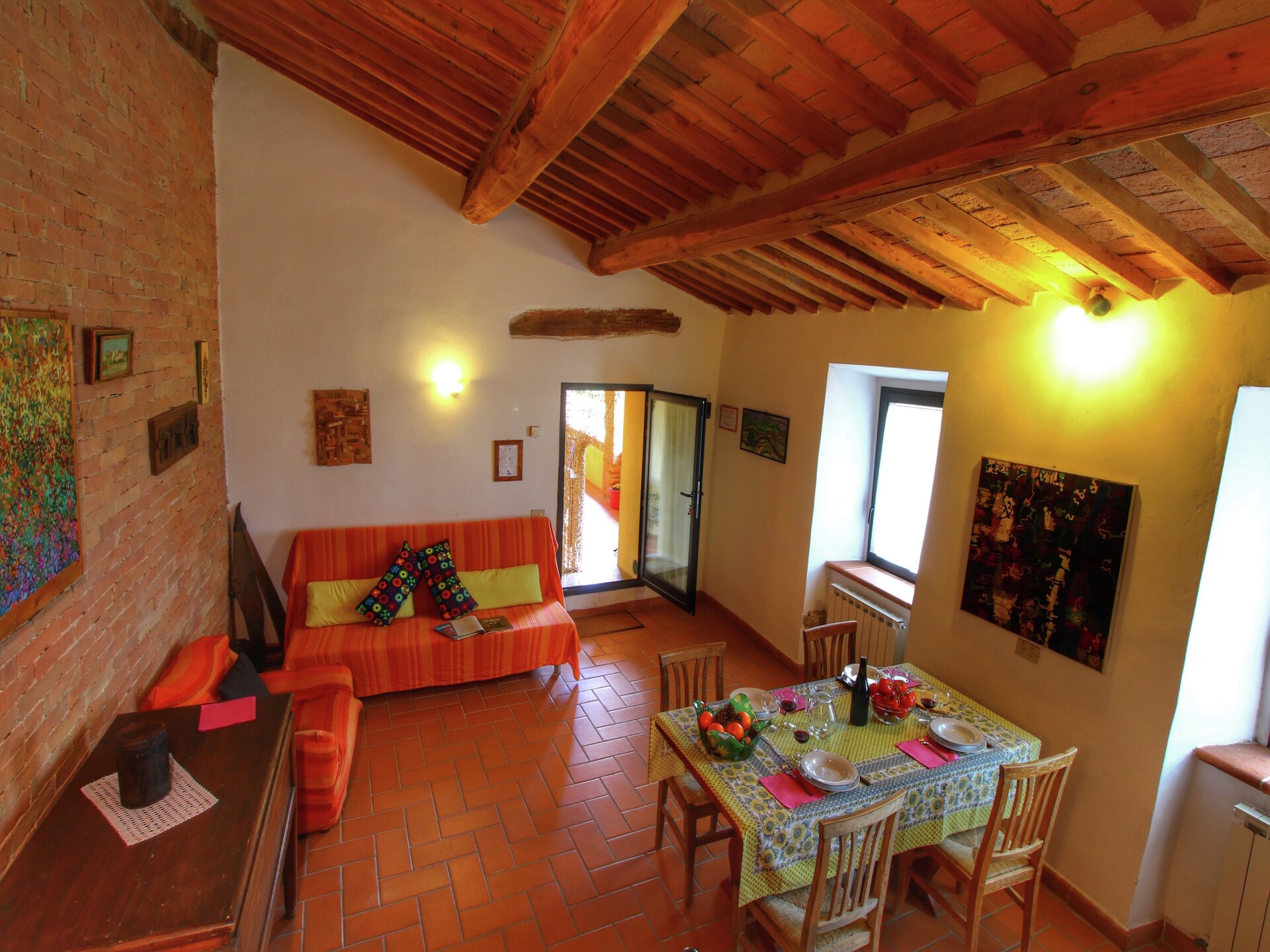 Romantische boerderij met zwembad en uitzicht in de Val d'Orcia - foto 12