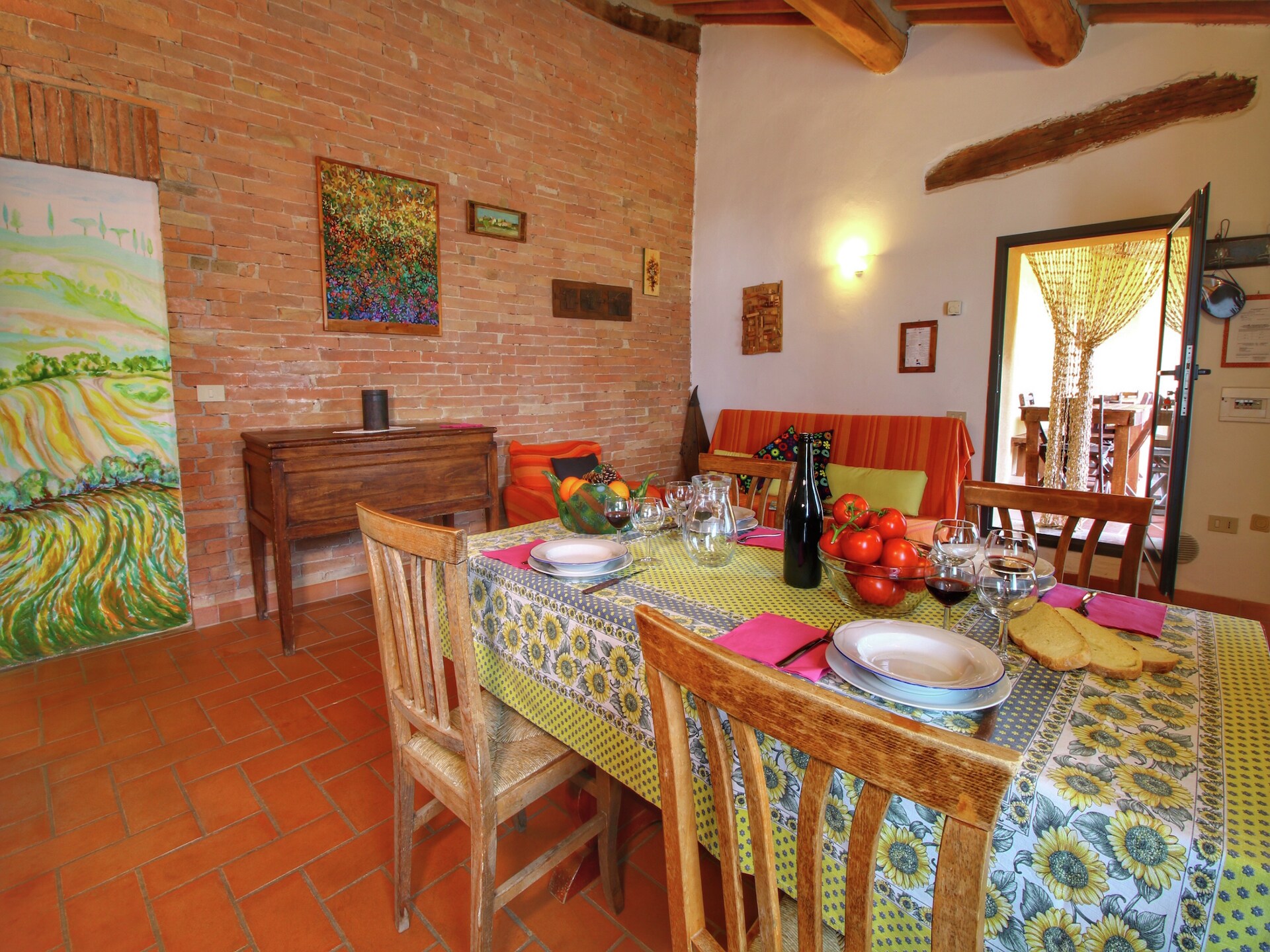 Romantische boerderij met zwembad en uitzicht in de Val d'Orcia - foto 5