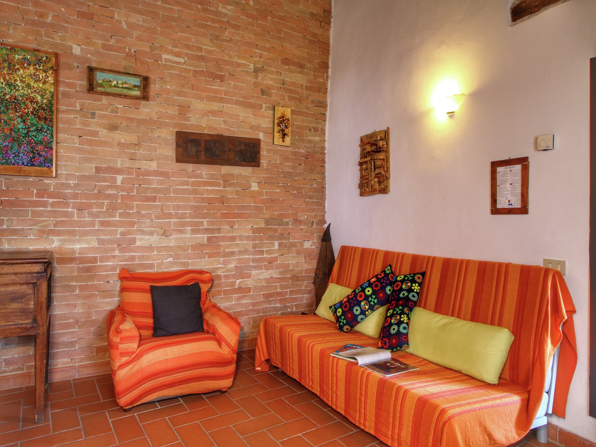 Romantische boerderij met zwembad en uitzicht in de Val d'Orcia - foto 14