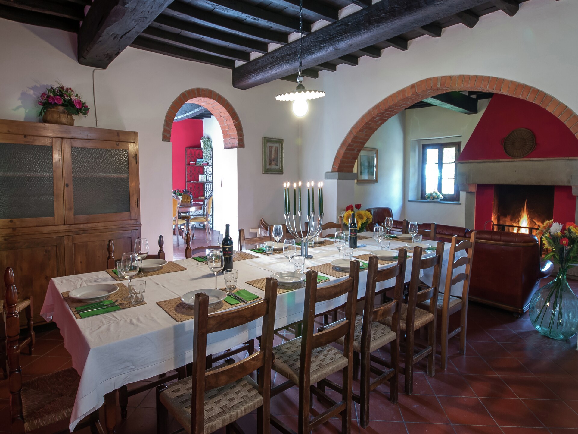 Villa Vivai: Ruim Toscaans vakantiehuis voor 12 personen met zwembad bij Dicomano - foto 10