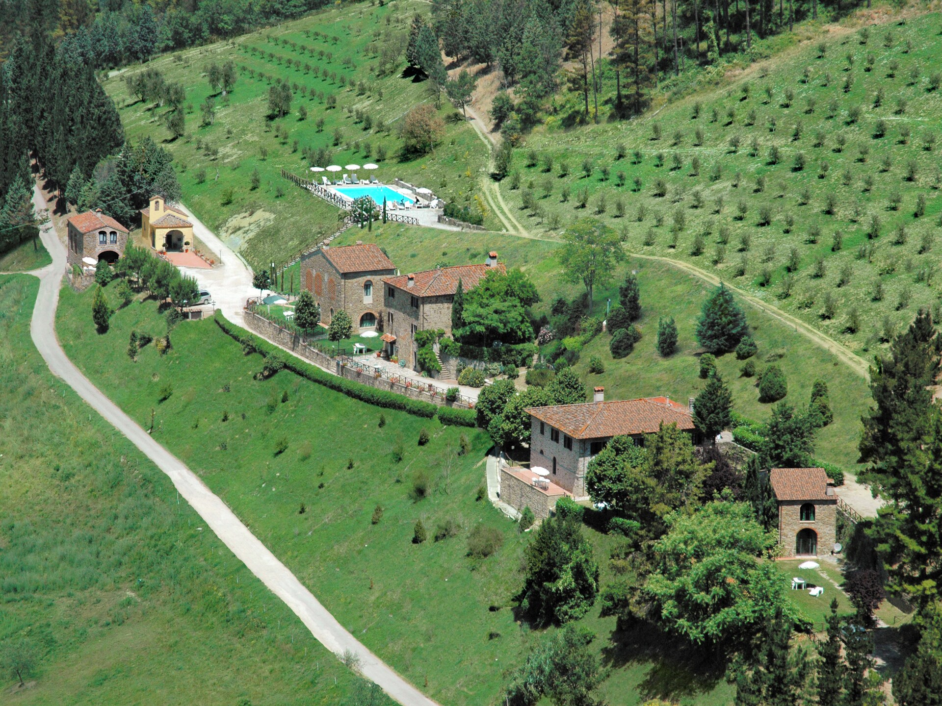Villa Vivai: Ruim Toscaans vakantiehuis voor 12 personen met zwembad bij Dicomano - foto 15