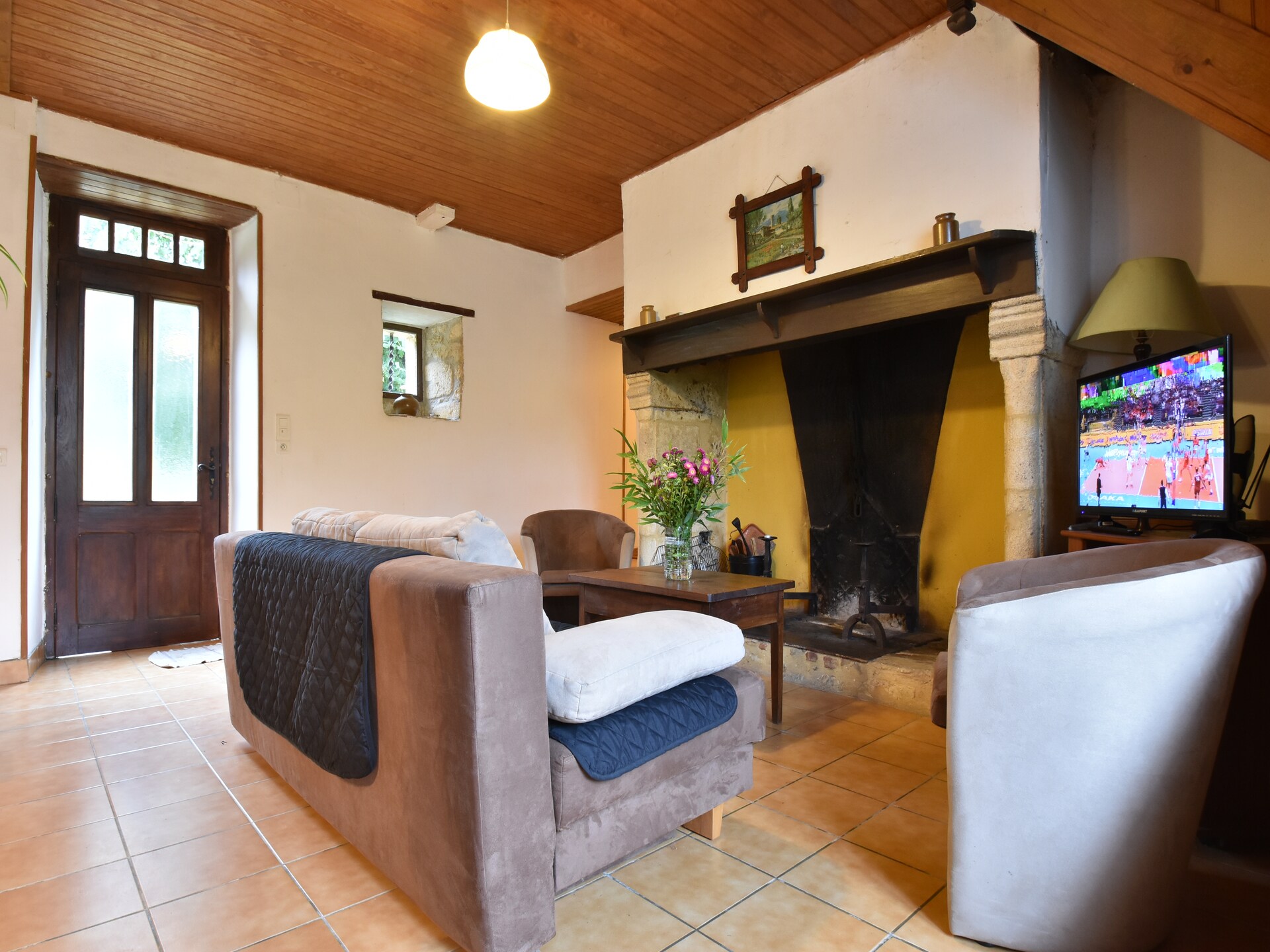 Vrijstaand vakantiehuis in het bos bij Berbiguières voor 5 personen - foto 1