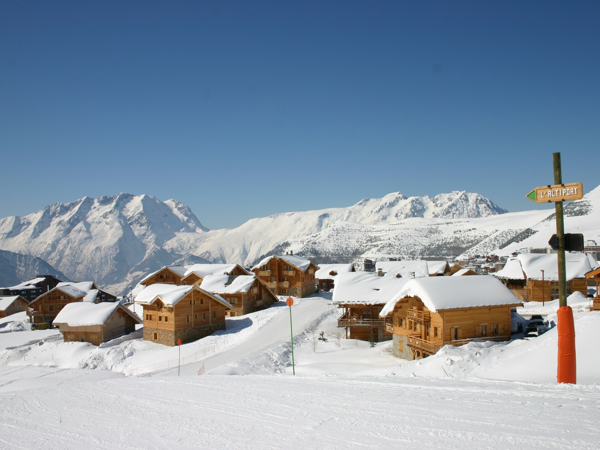 Ruim chalet voor 12 personen met sauna en tuin vlakbij de piste in Alpe d'Huez - foto 30