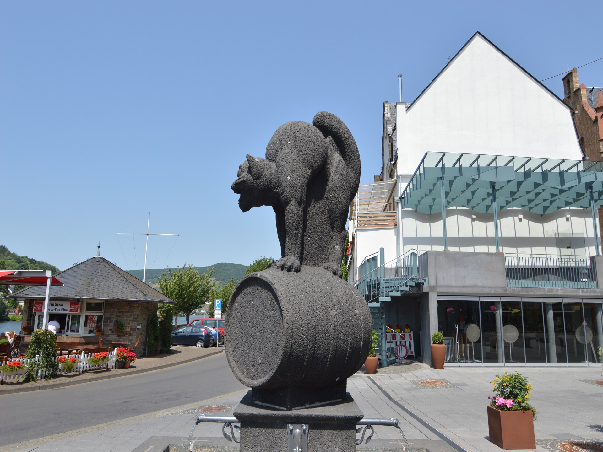 Groepsaccommodatie Der Große Schwarze Katz in hartje Zell aan de Moezel - foto 27