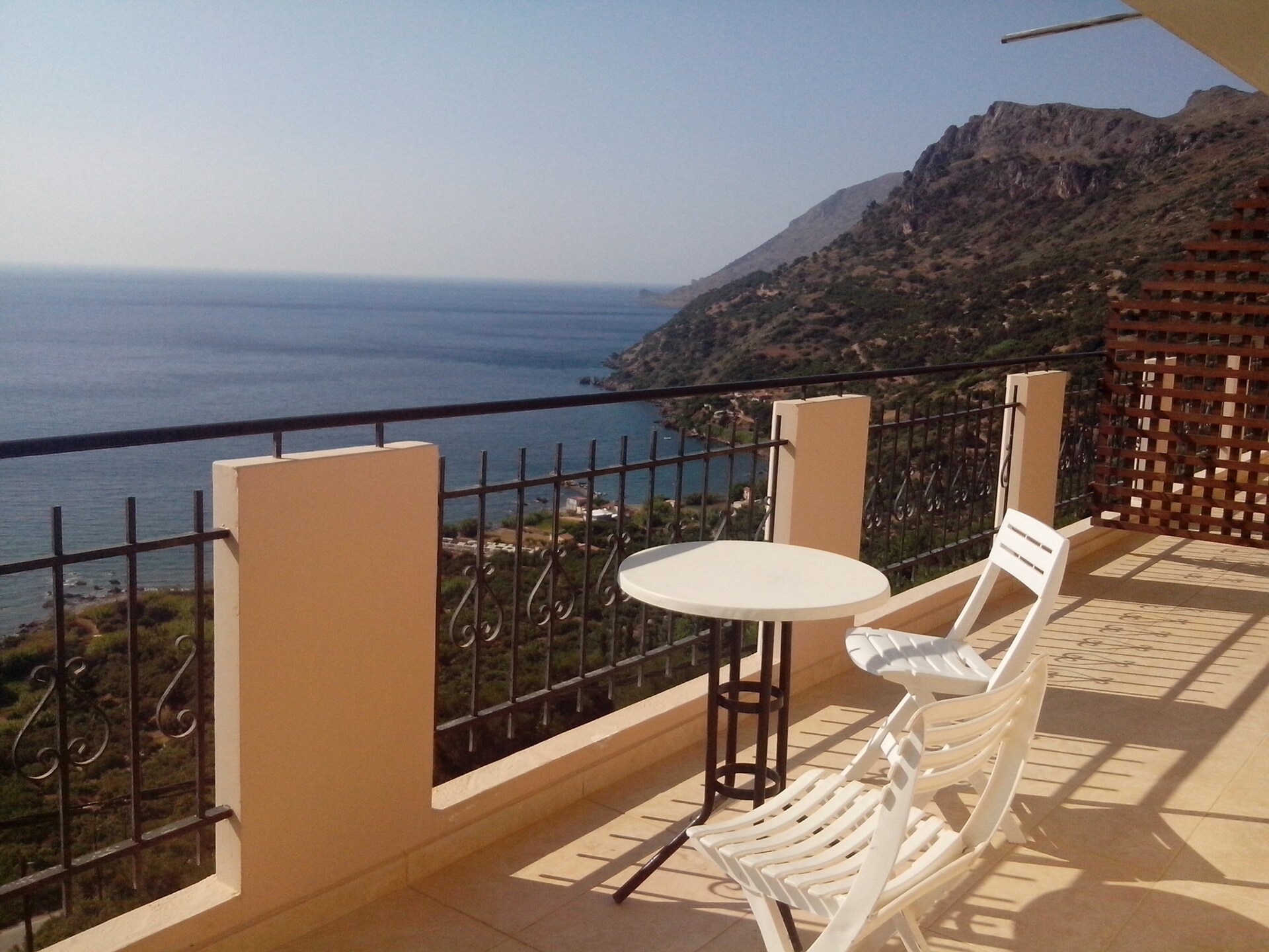 Seaview Studio 1: Uitzicht op zee in authentiek Ravdoucha, Kreta - foto 6