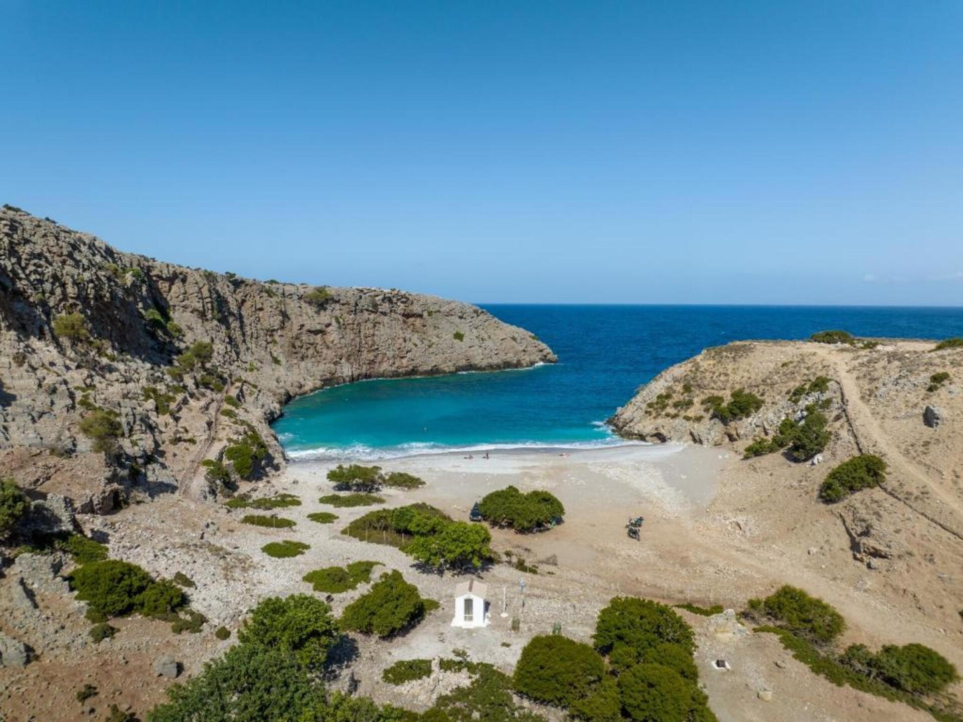 Seaview Studio 1: Uitzicht op zee in authentiek Ravdoucha, Kreta - foto 19