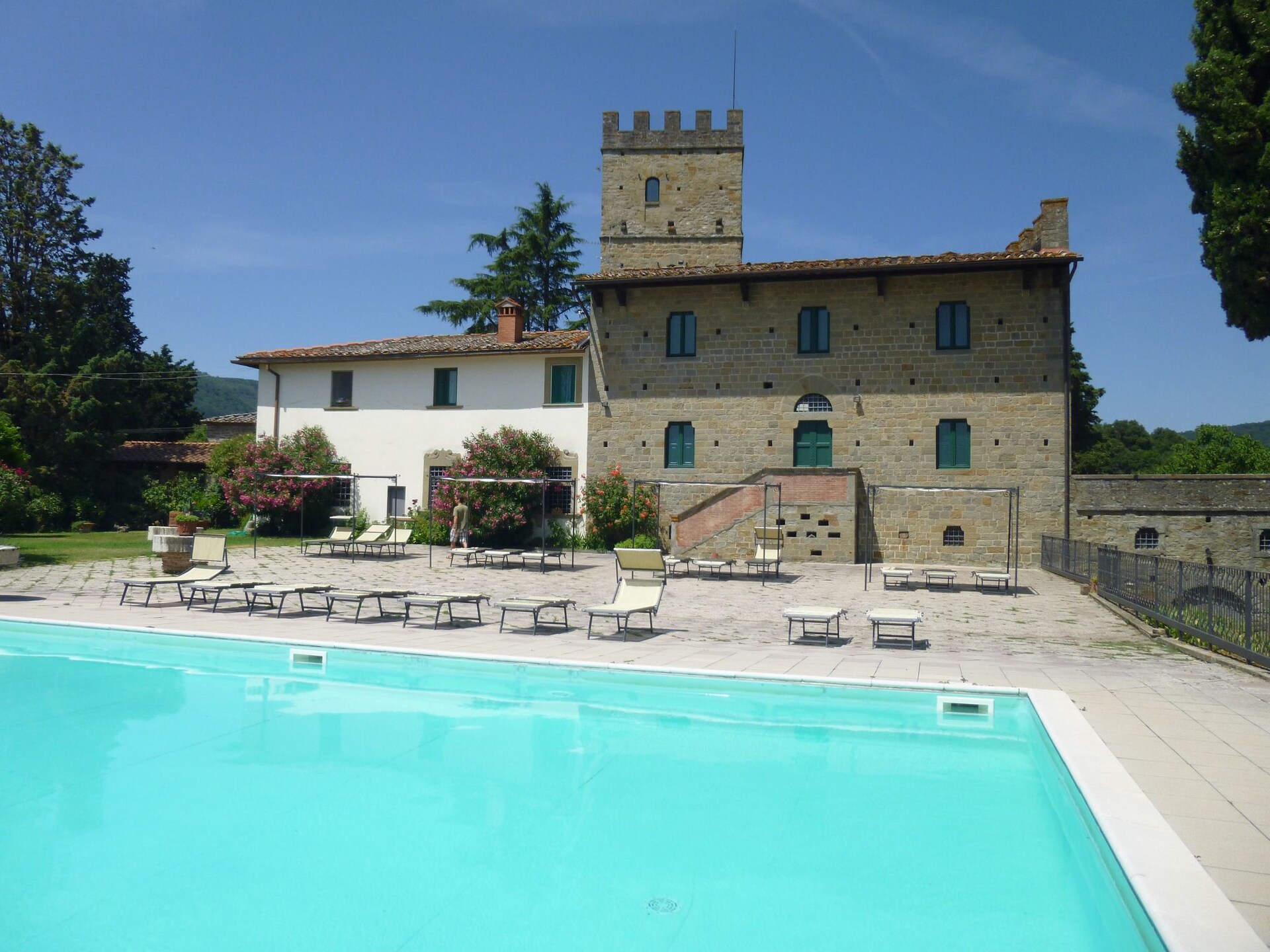 Canaiolo: Bosrijk appartement bij het meer voor 4 personen in Figline Valdarno - foto 1