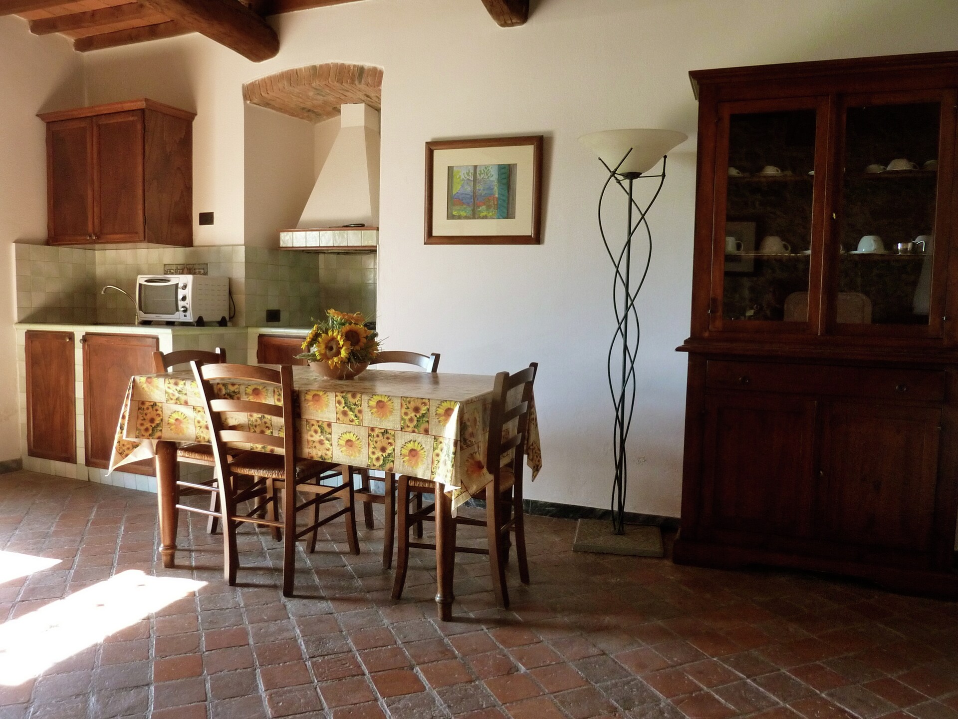 Authentiek Toscaans vakantiehuis tussen wijngaarden met panoramisch uitzicht - foto 19