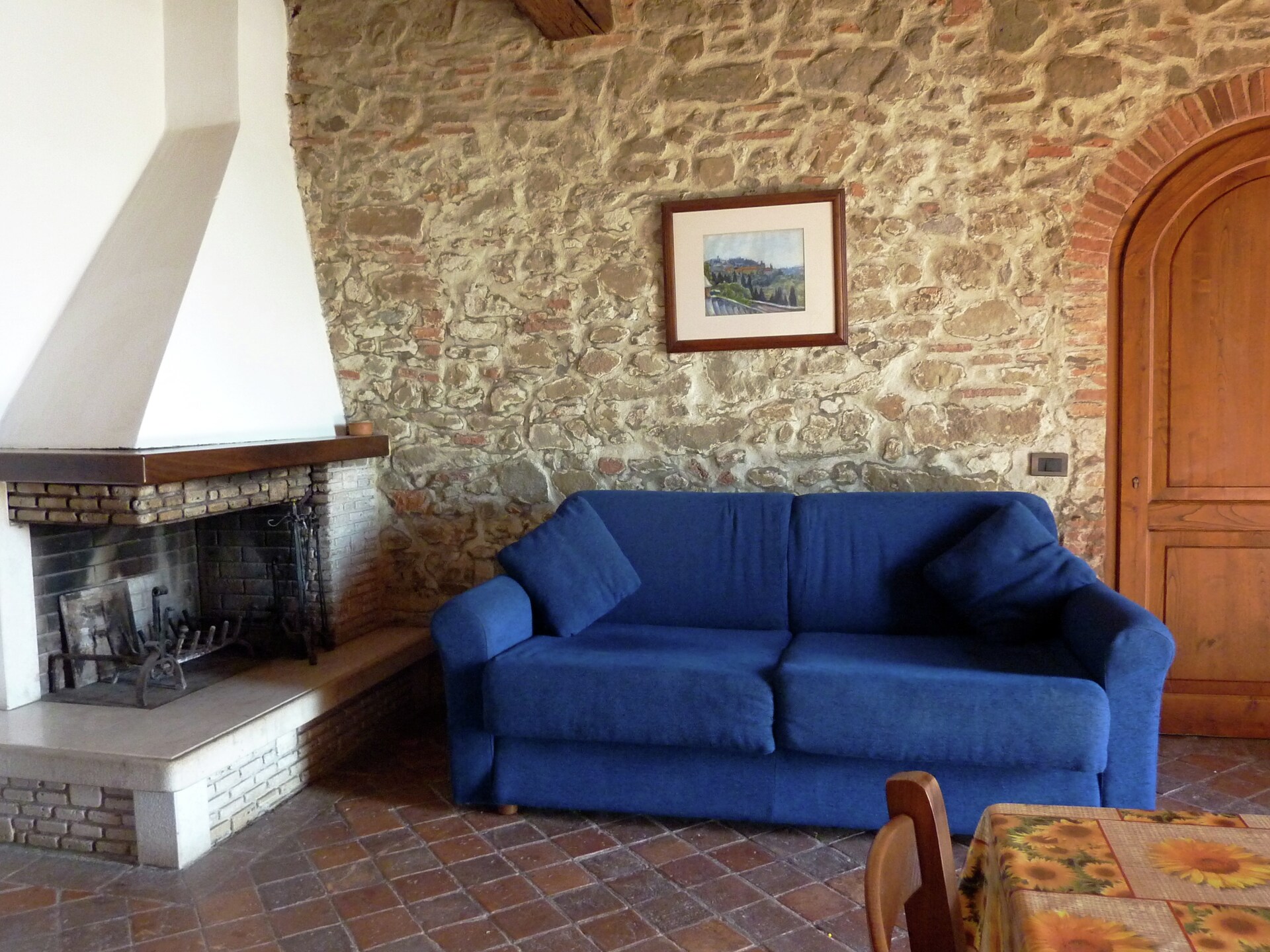 Authentiek Toscaans vakantiehuis tussen wijngaarden met panoramisch uitzicht - foto 12