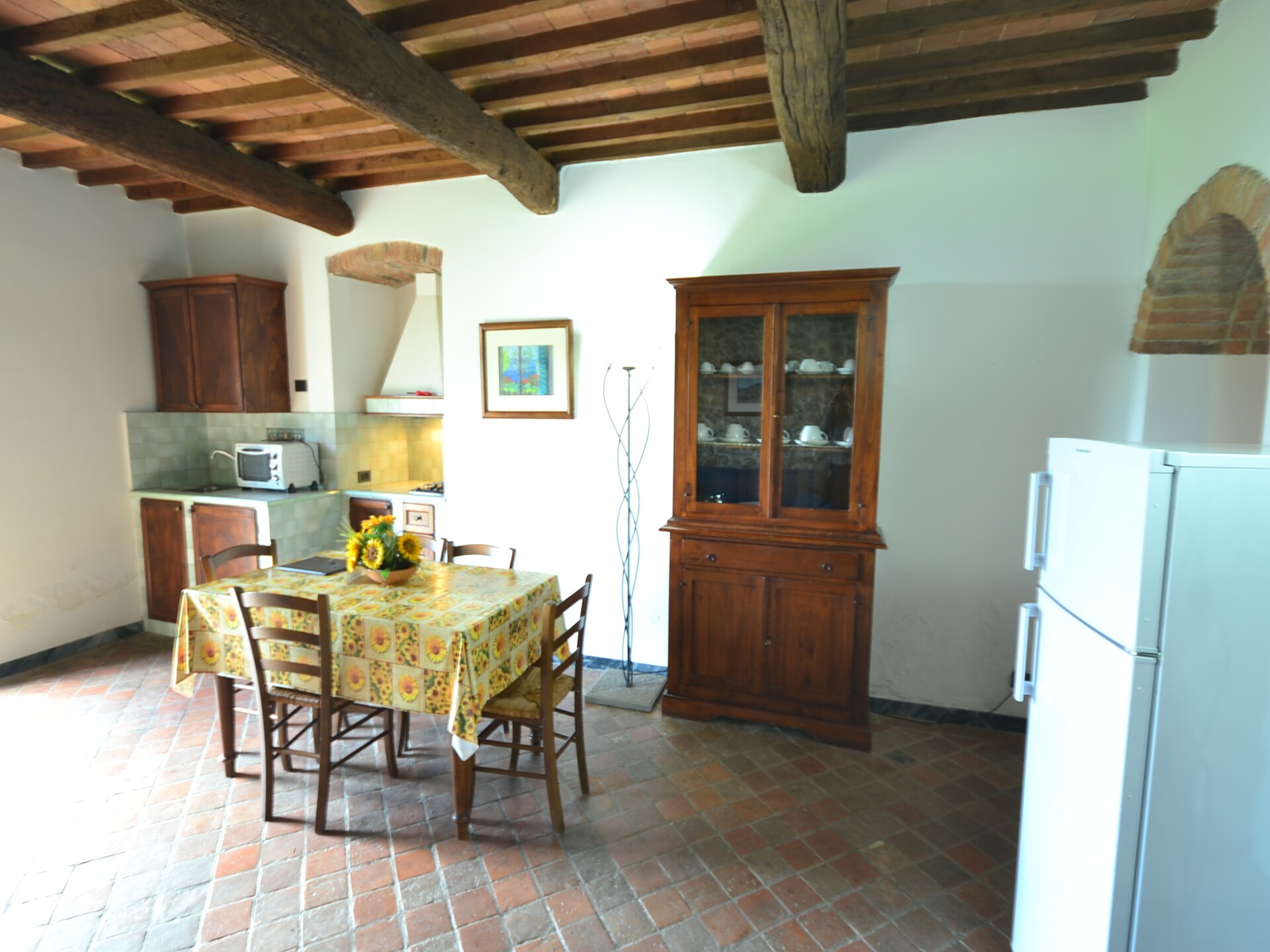 Authentiek Toscaans vakantiehuis tussen wijngaarden met panoramisch uitzicht - foto 14