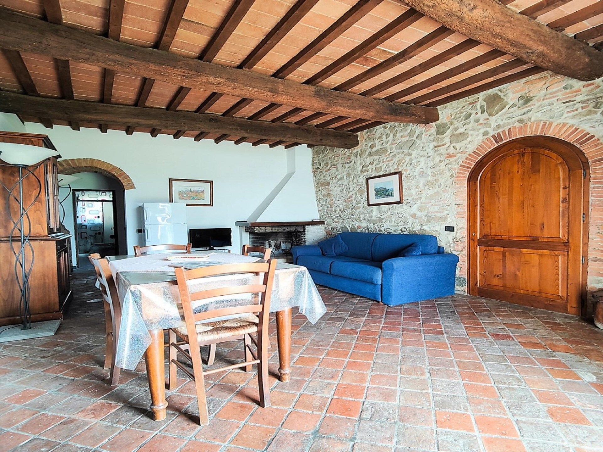 Authentiek Toscaans vakantiehuis tussen wijngaarden met panoramisch uitzicht - foto 30