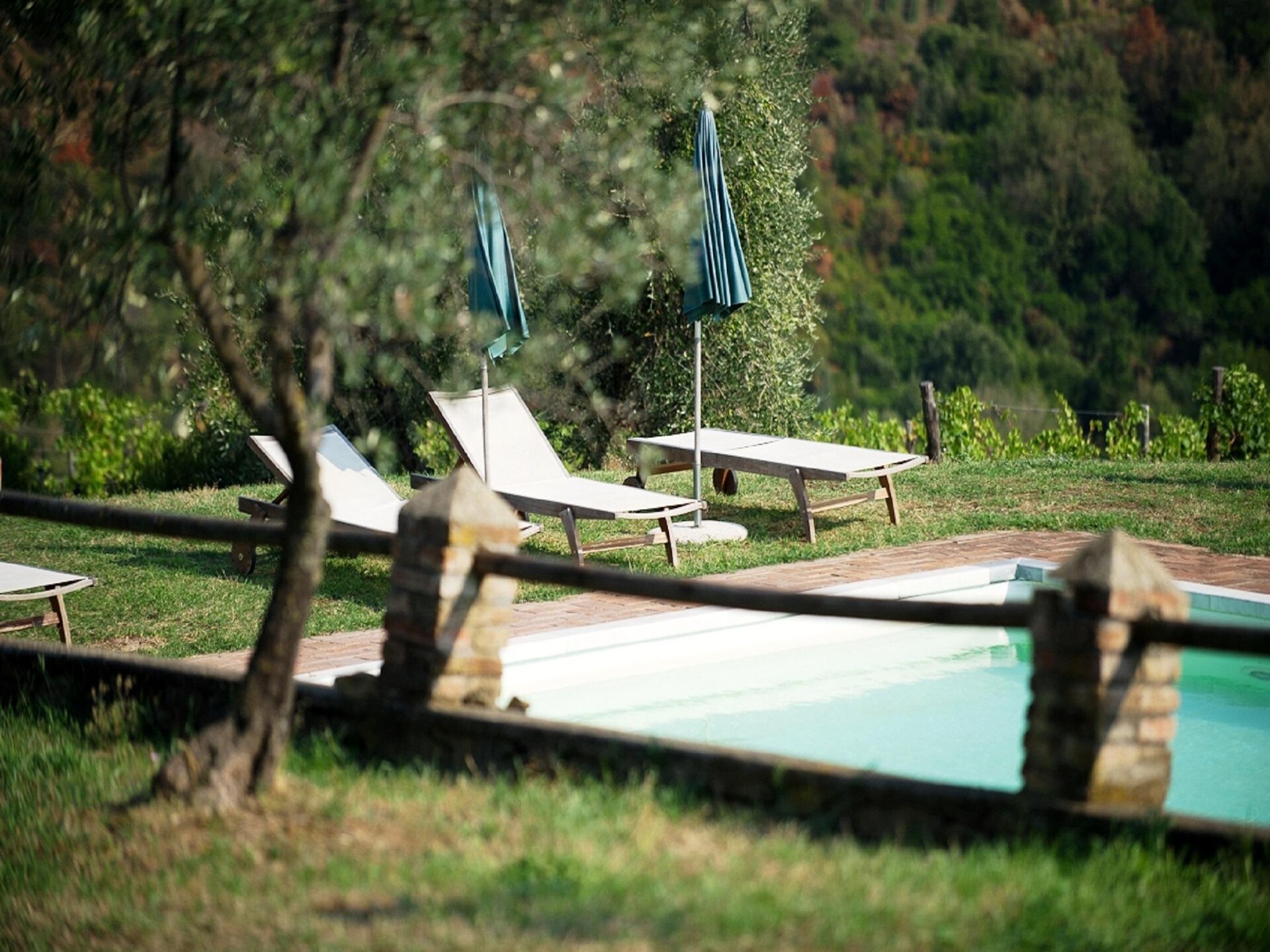 Authentiek Toscaans vakantiehuis tussen wijngaarden met panoramisch uitzicht - foto 29