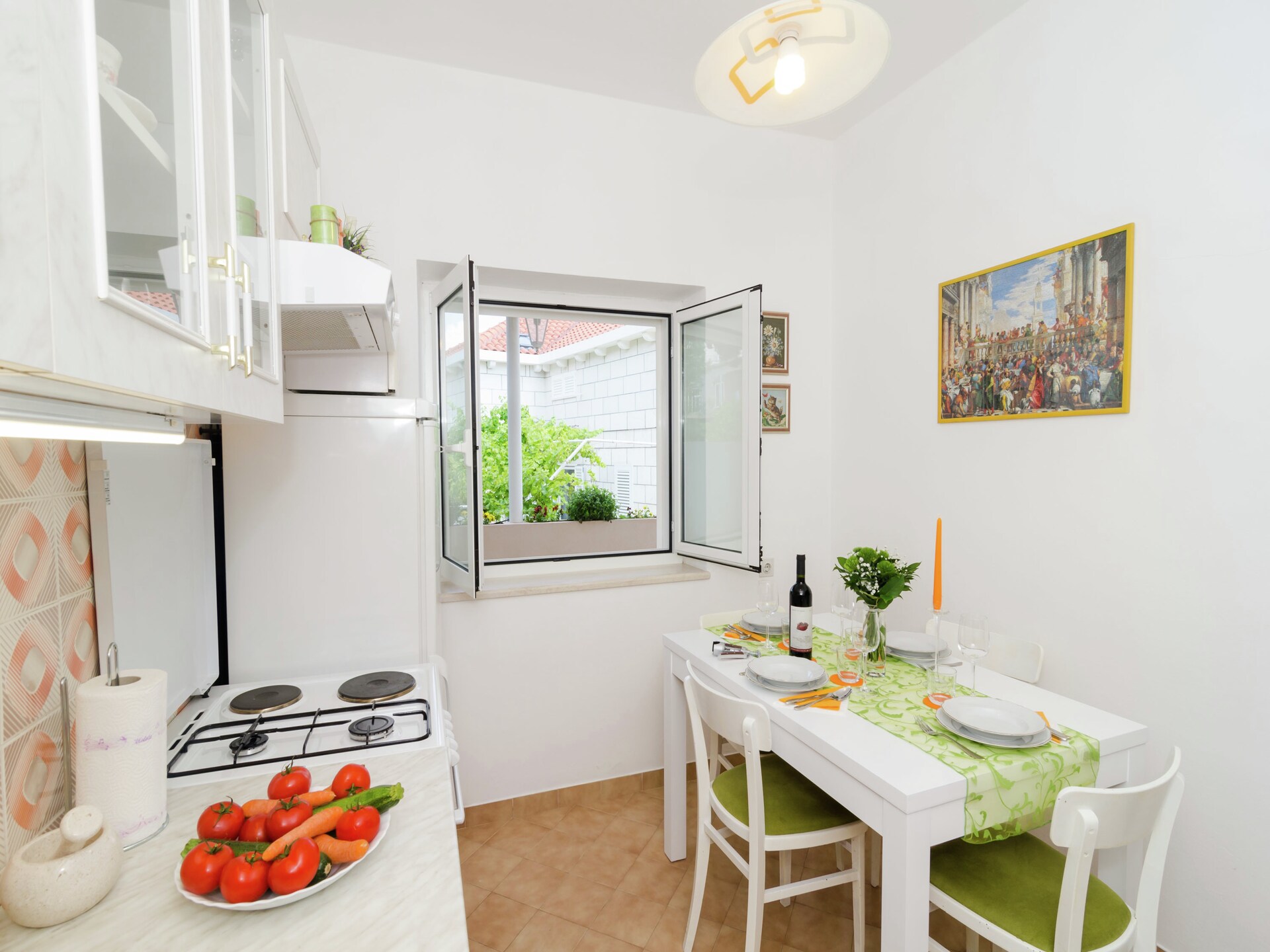 Knus appartement in Dubrovnik met terras, vlak bij het strand - foto 12