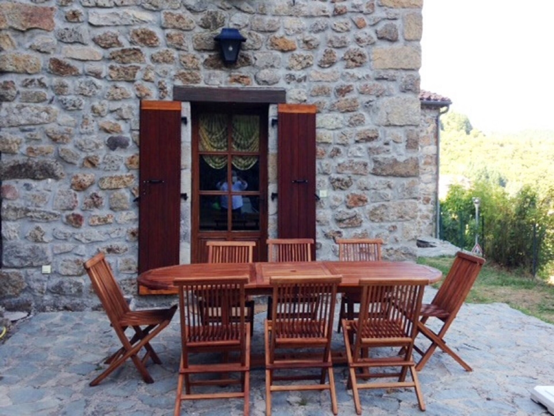 Stenen vakantiehuis met airco, tuin & uitzicht in Saint-Julien-du-Gua - foto 3