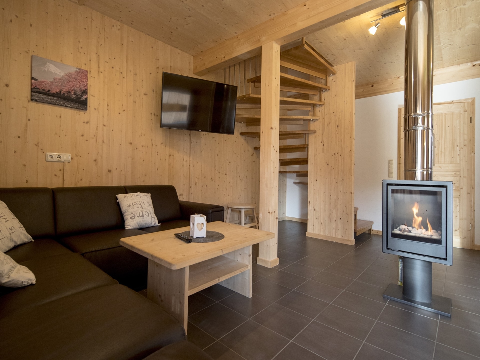 Chalet aan het meer en de piste in Sankt Georgen am Kresichberg · 10 pers. - foto 2