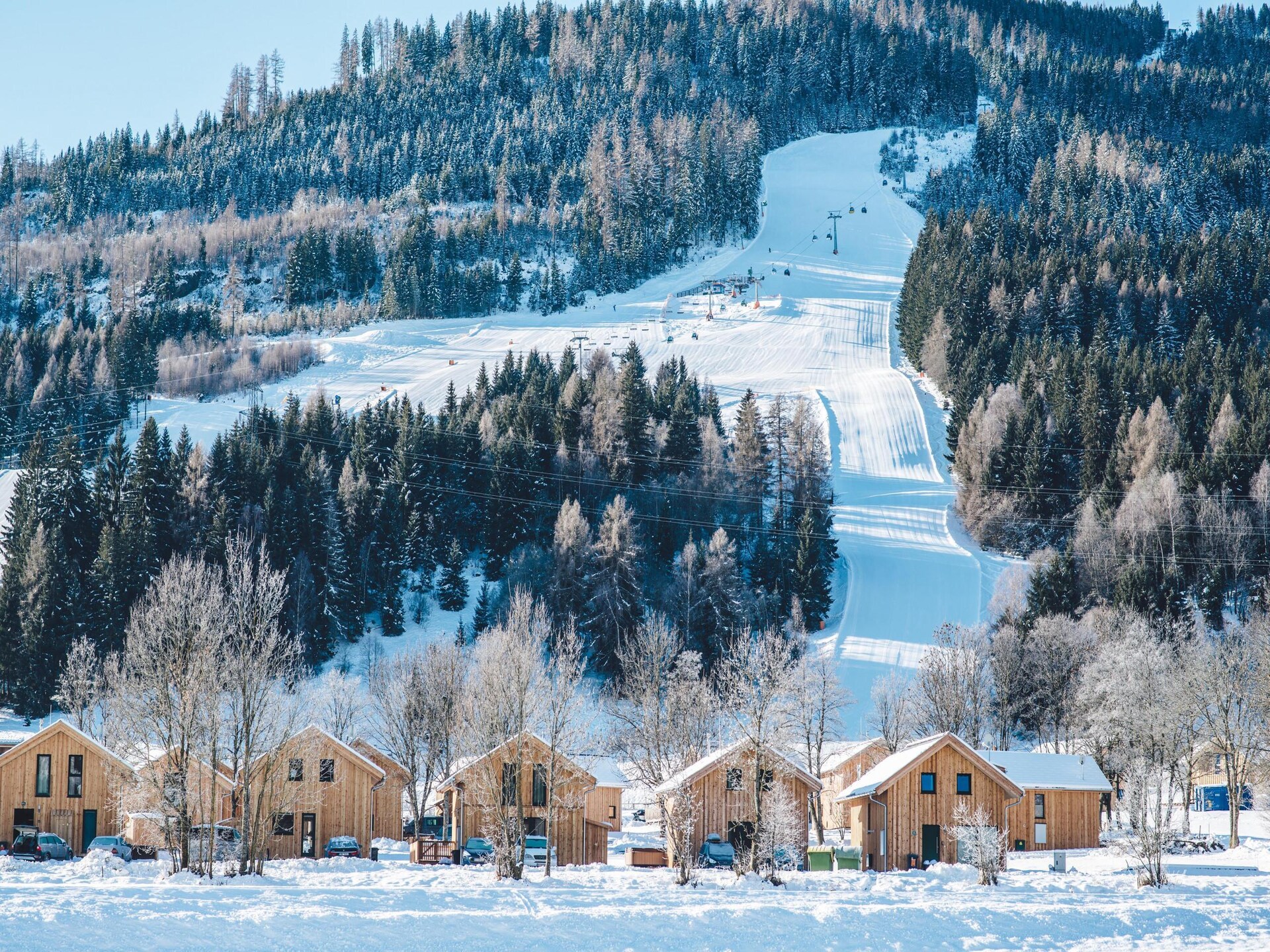 Chalet aan het meer en de piste in Sankt Georgen am Kresichberg · 10 pers. - foto 21