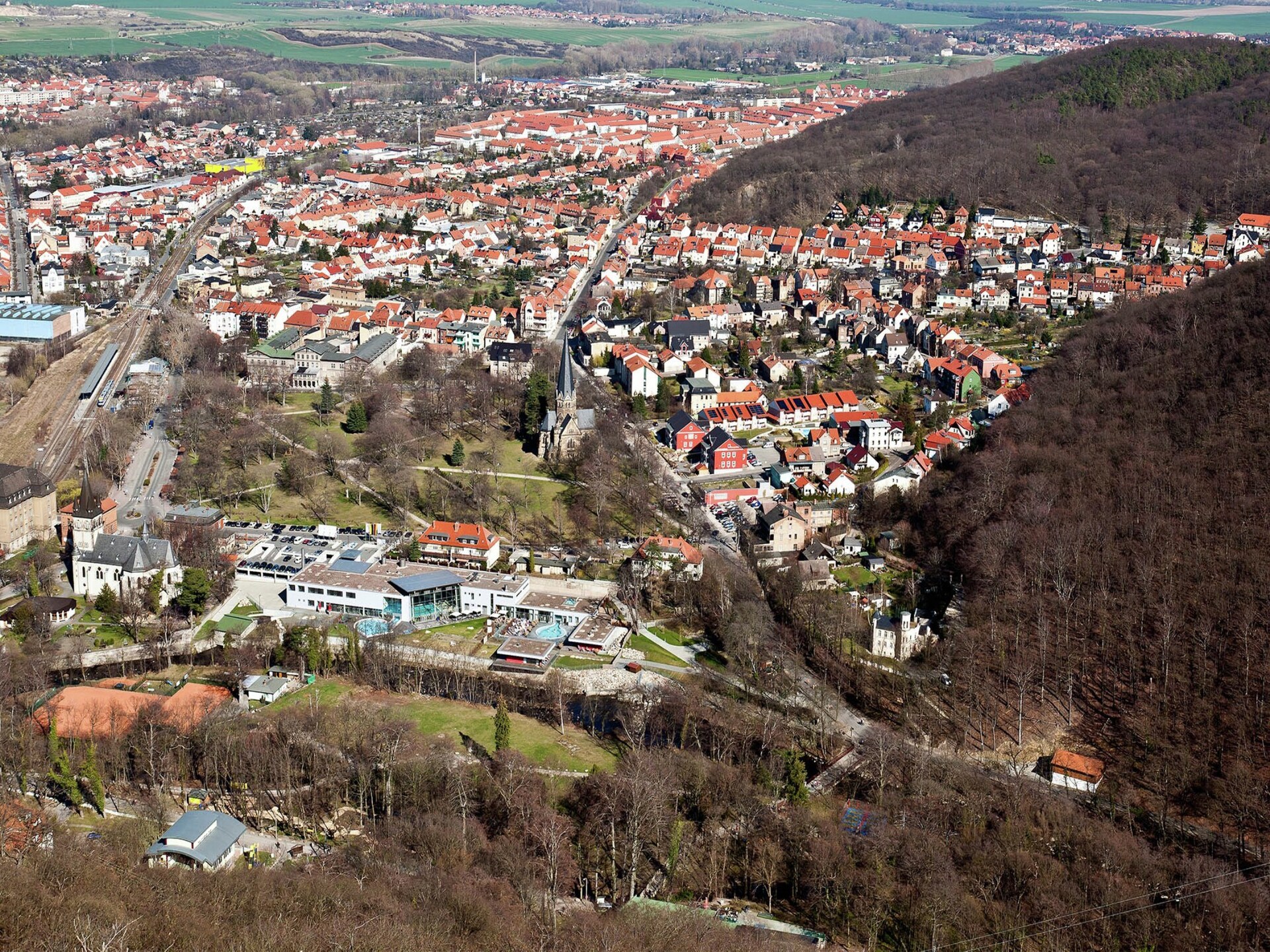 Ruim vakantiehuis Bodeblick voor 7 personen in het centrum van Thale, Harz - foto 22