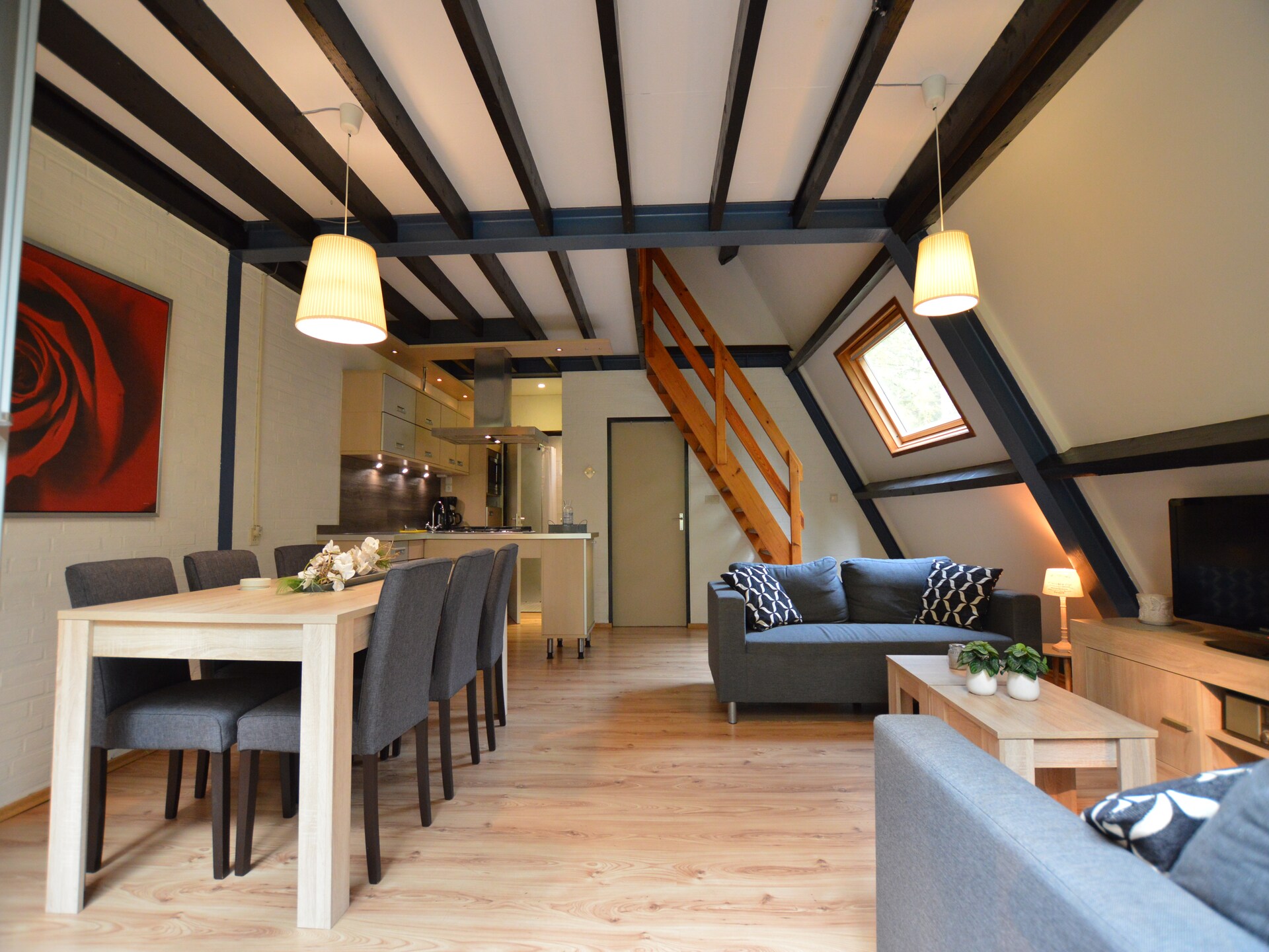 Anjer Bungalow 61: Gezellig vakantiehuis in het bos voor 6 personen - foto 3