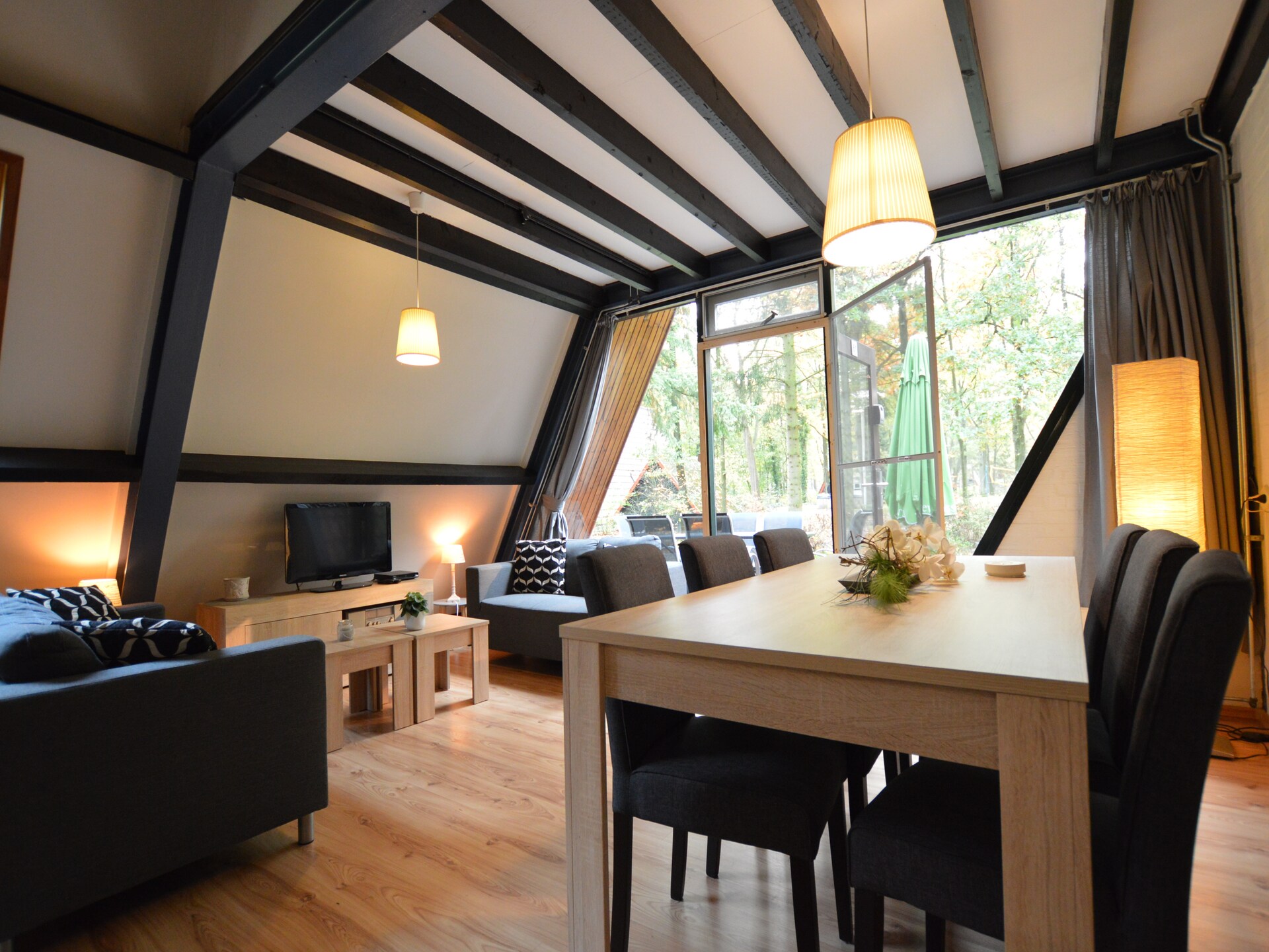 Anjer Bungalow 61: Gezellig vakantiehuis in het bos voor 6 personen - foto 8