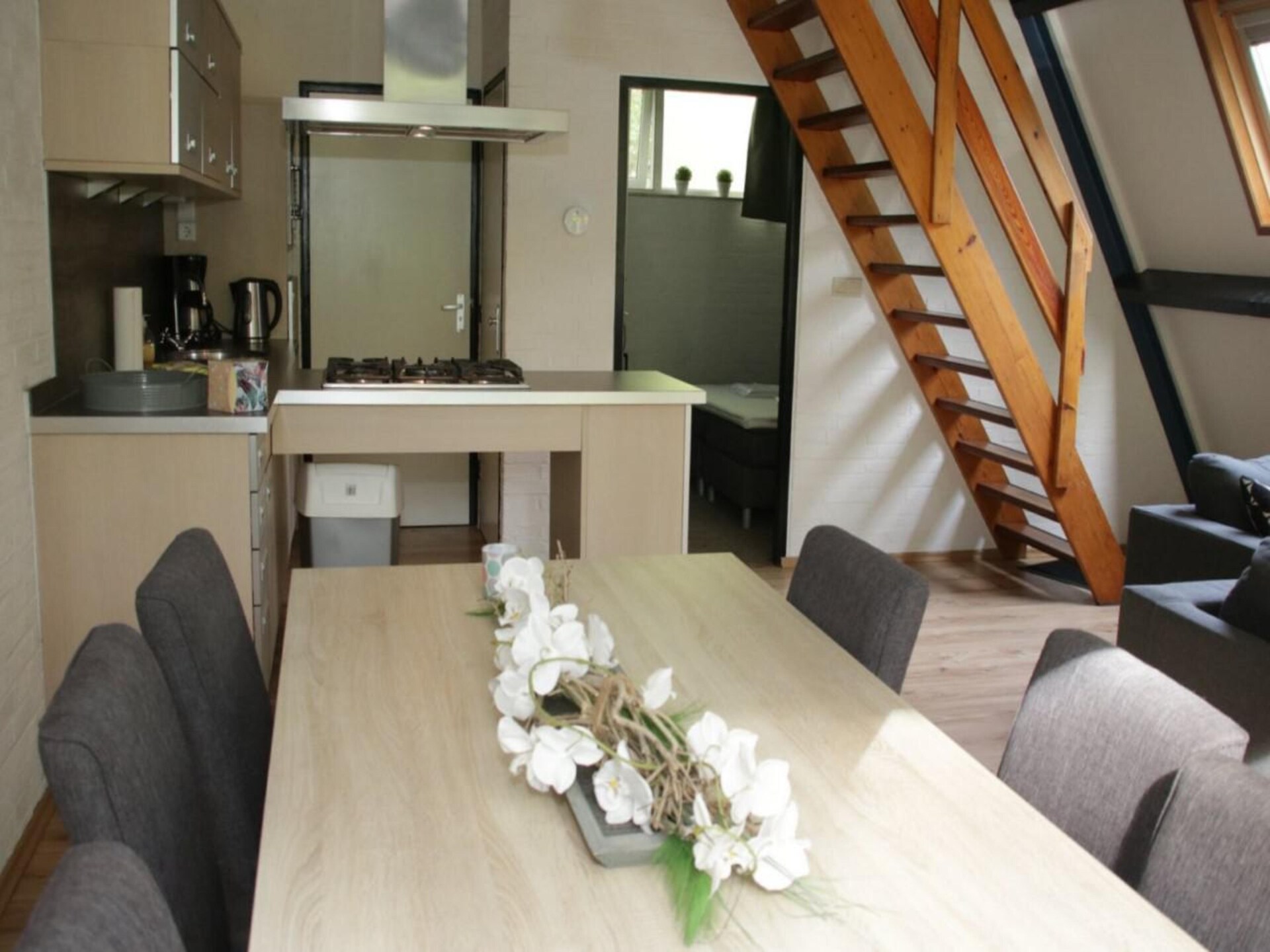 Anjer Bungalow 61: Gezellig vakantiehuis in het bos voor 6 personen - foto 11