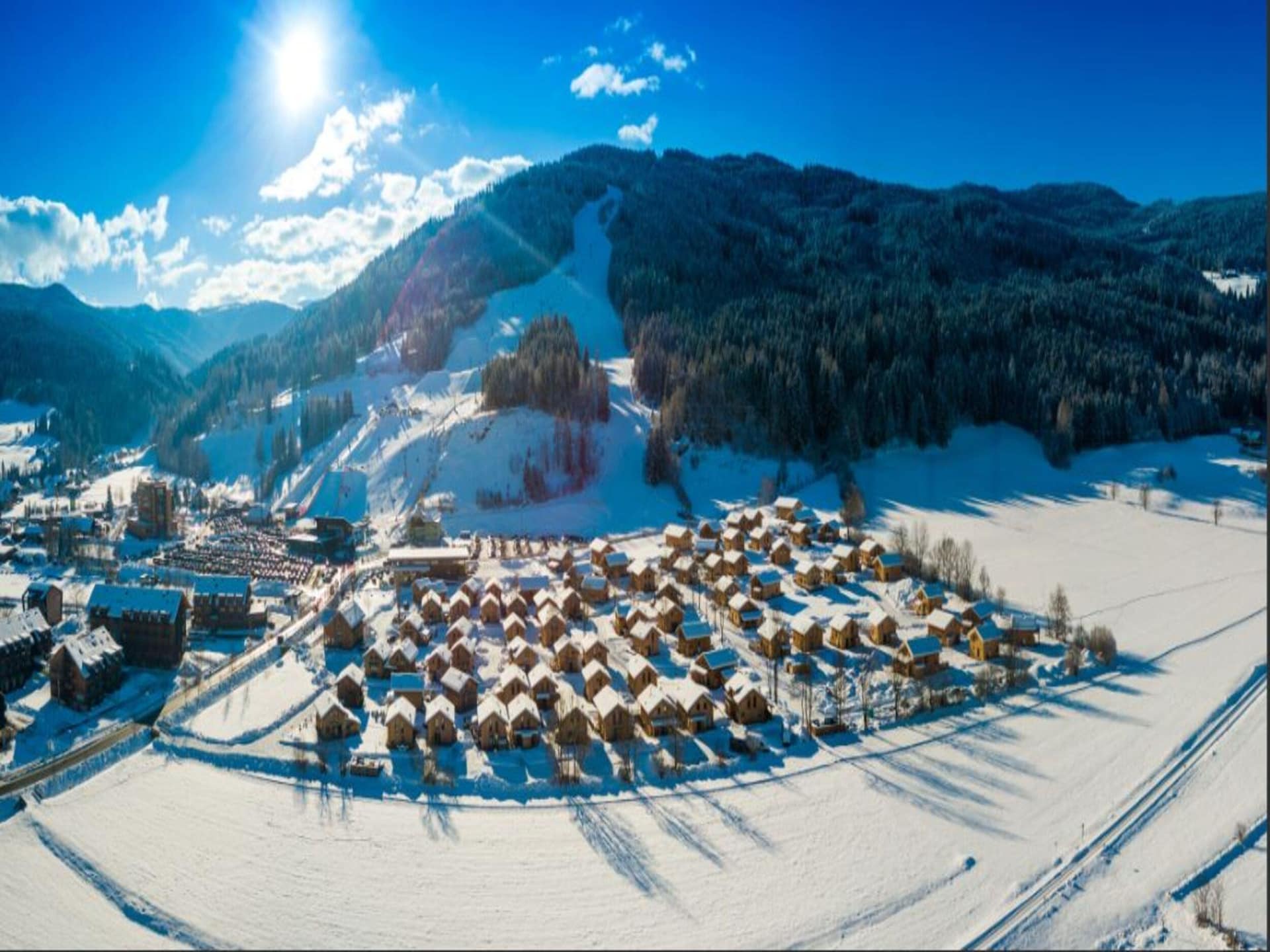 12-persoons chalet aan de piste en het meer in Kreischberg Murau - foto 37