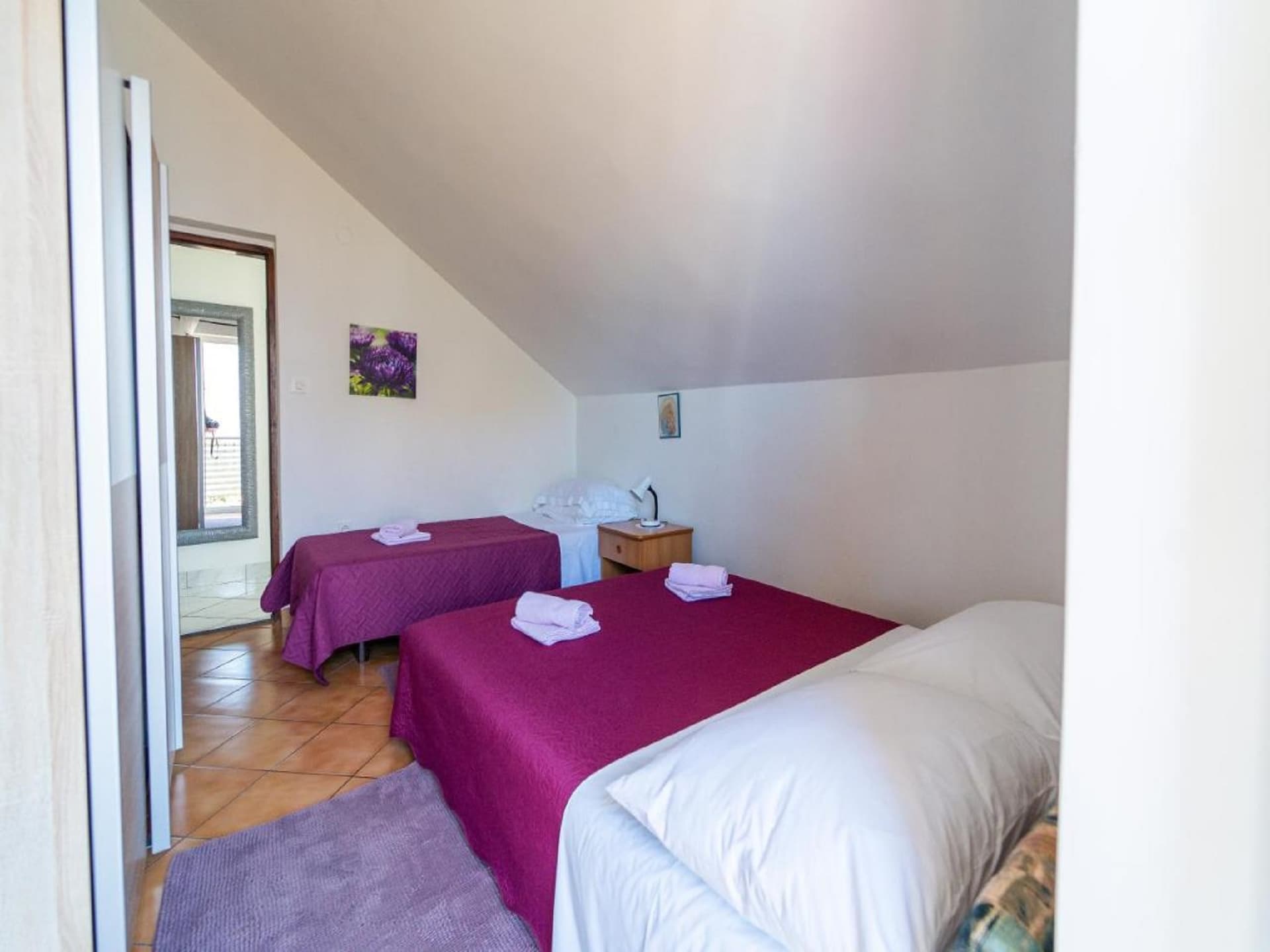 6-persoons appartement aan zee in het centrum van Petrcane - foto 4