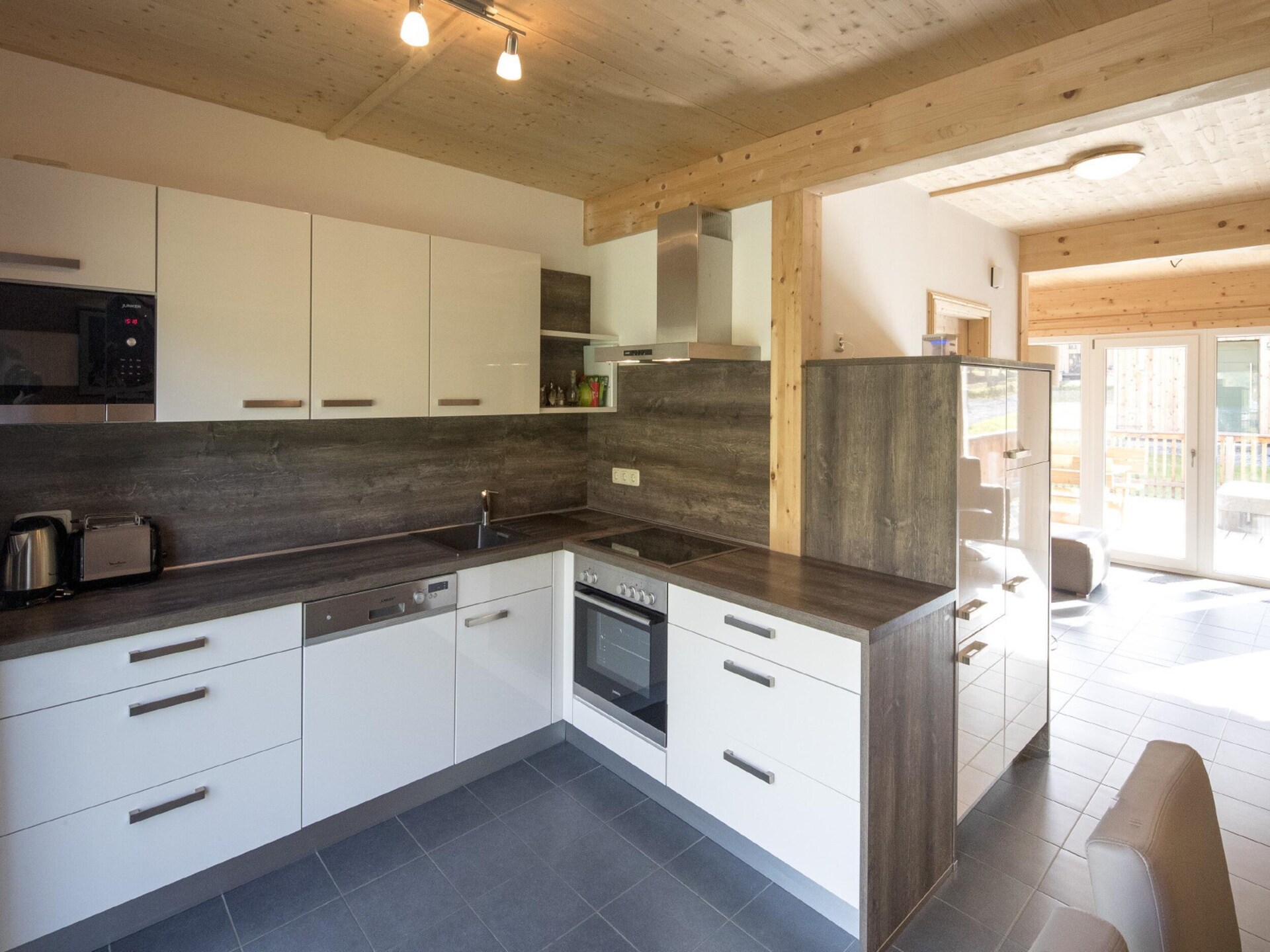 Aan de piste: Luxe chalet voor 9 personen in Sankt Georgen am Kresichberg - foto 14