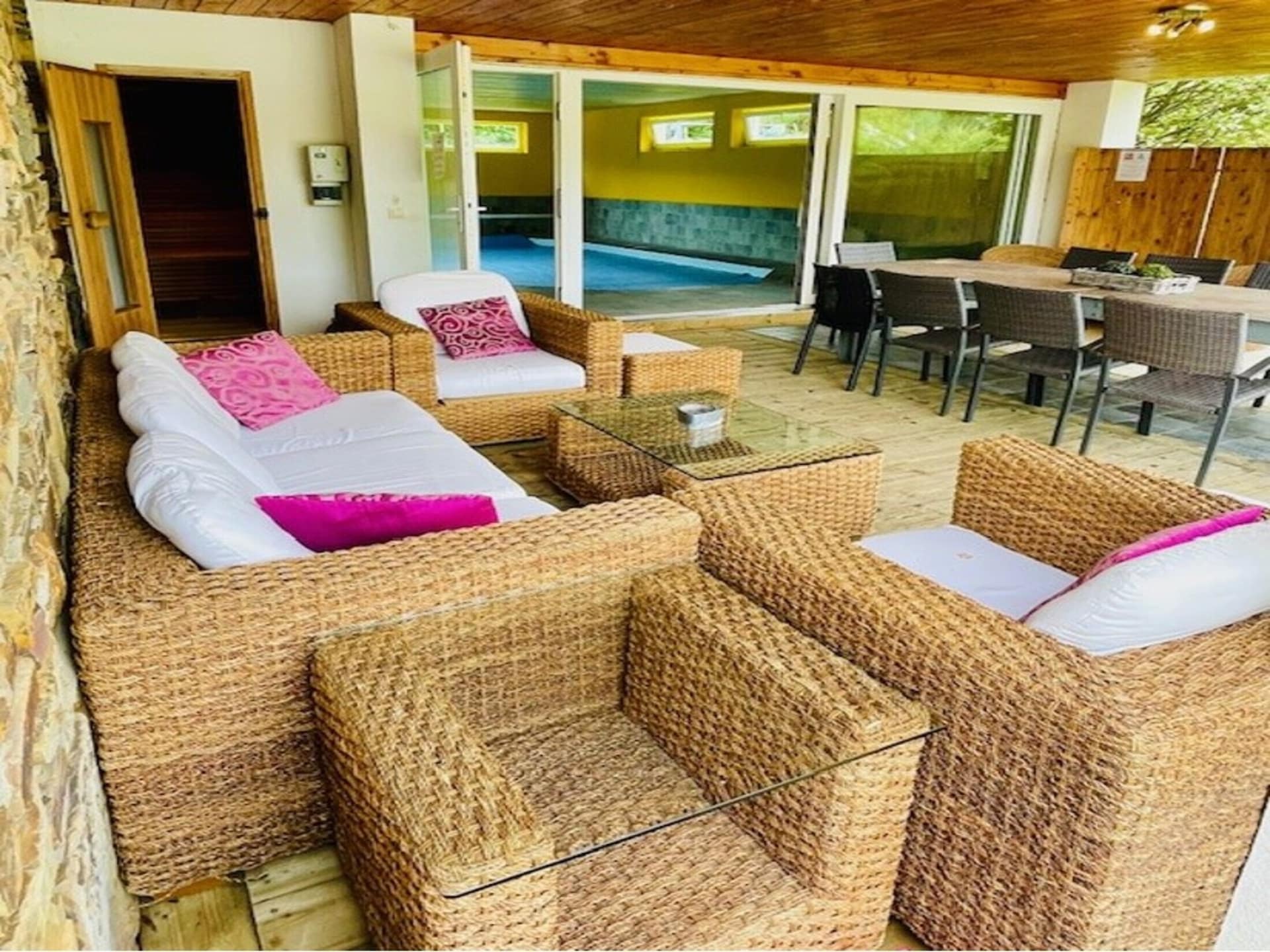 9-persoons vakantiehuis in Stoumont met privézwembad - foto 40
