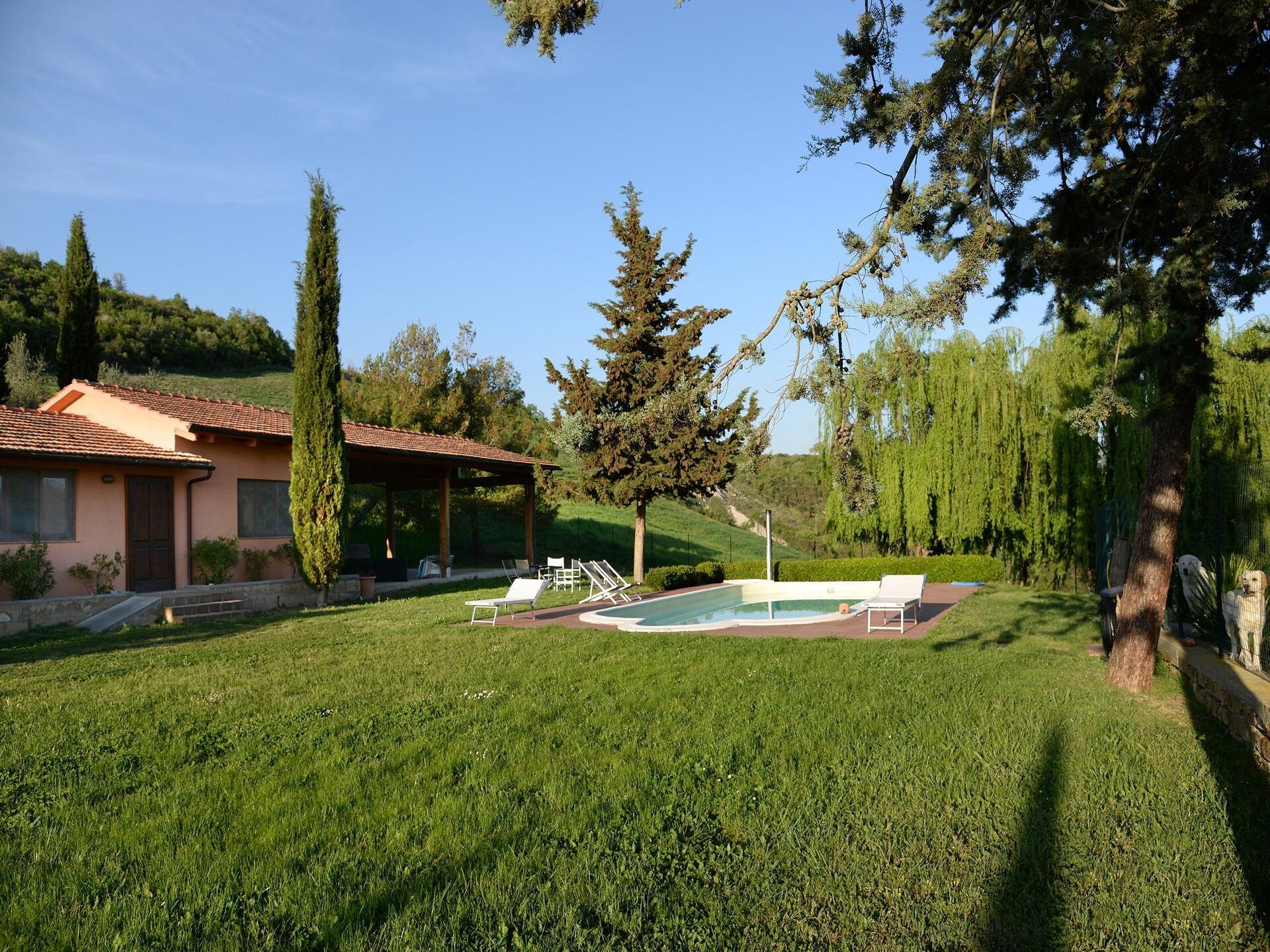 Authentiek Toscaans vakantiehuis voor 6 personen met zwembad nabij San Casciano dei Bagni - foto 14