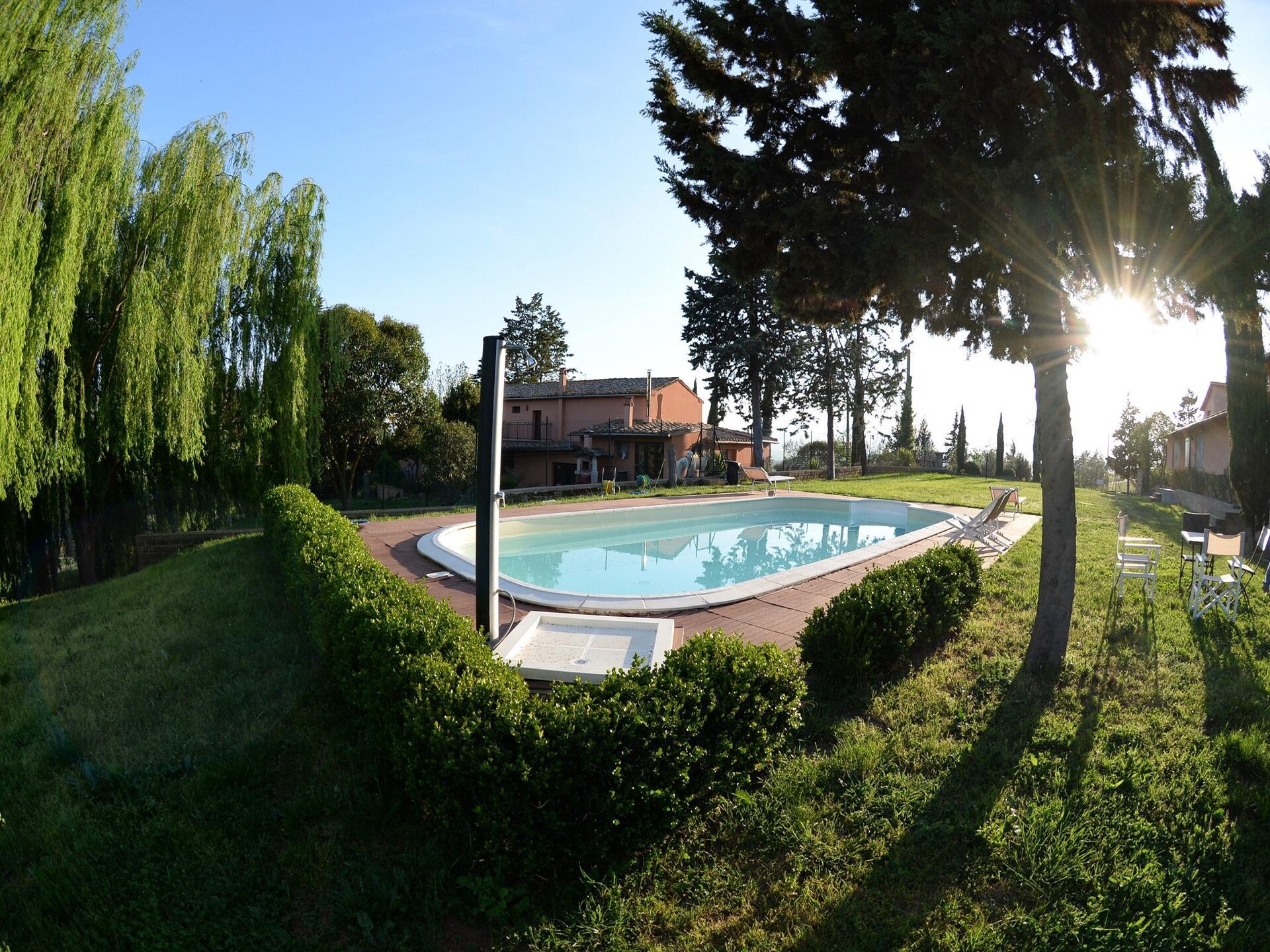 Authentiek Toscaans vakantiehuis voor 6 personen met zwembad nabij San Casciano dei Bagni - foto 17