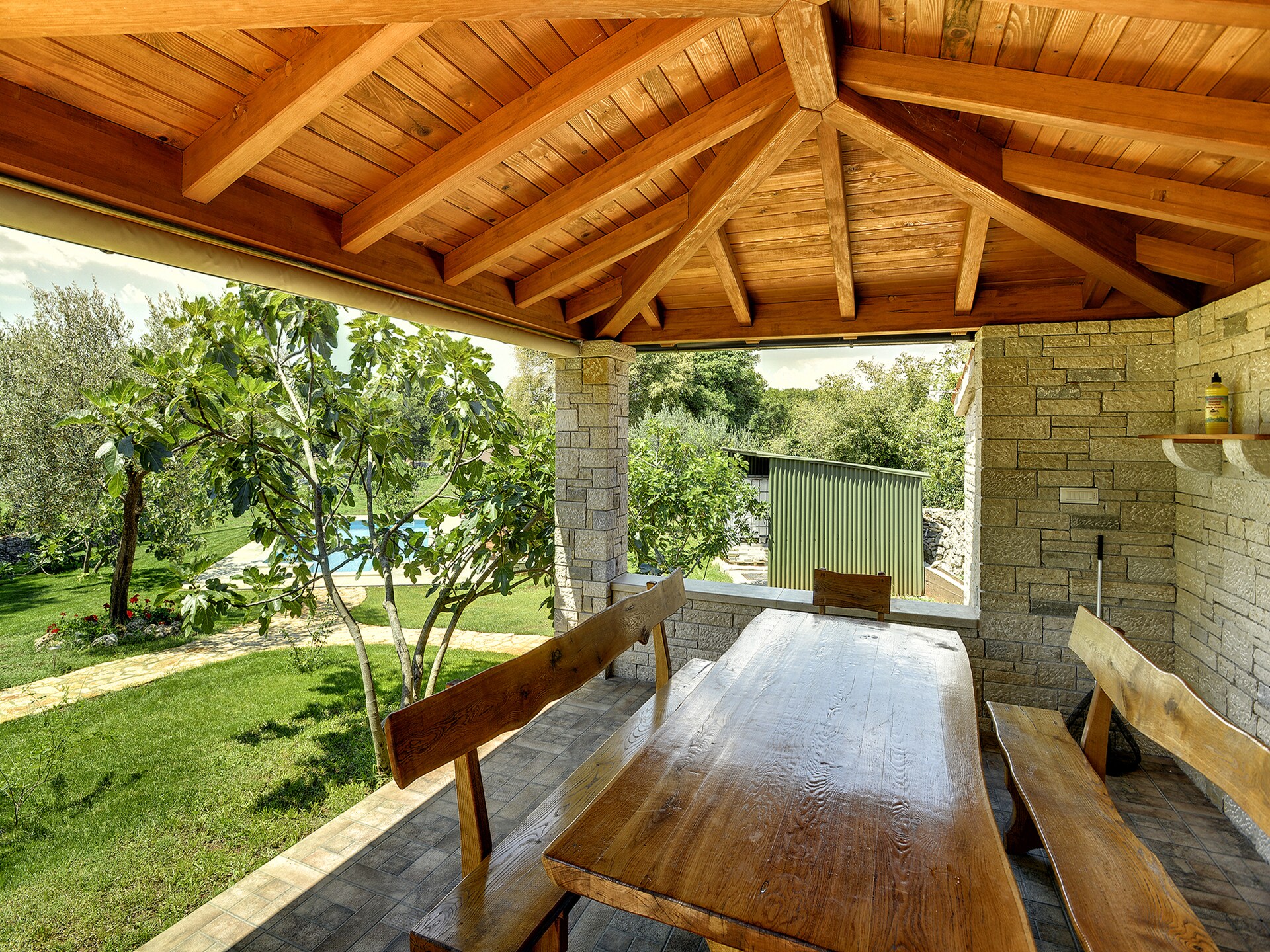 Villa Altura: Ruim vakantiehuis met privézwembad nabij Pula - foto 24
