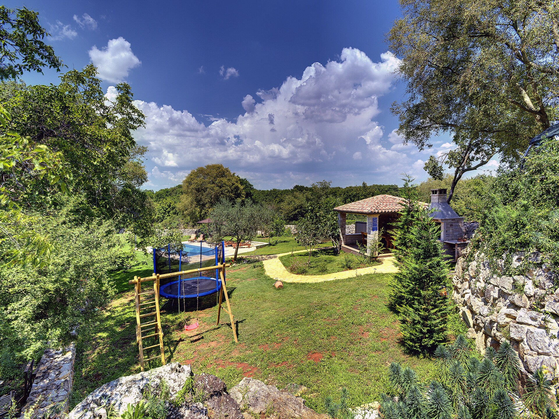 Villa Altura: Ruim vakantiehuis met privézwembad nabij Pula - foto 26