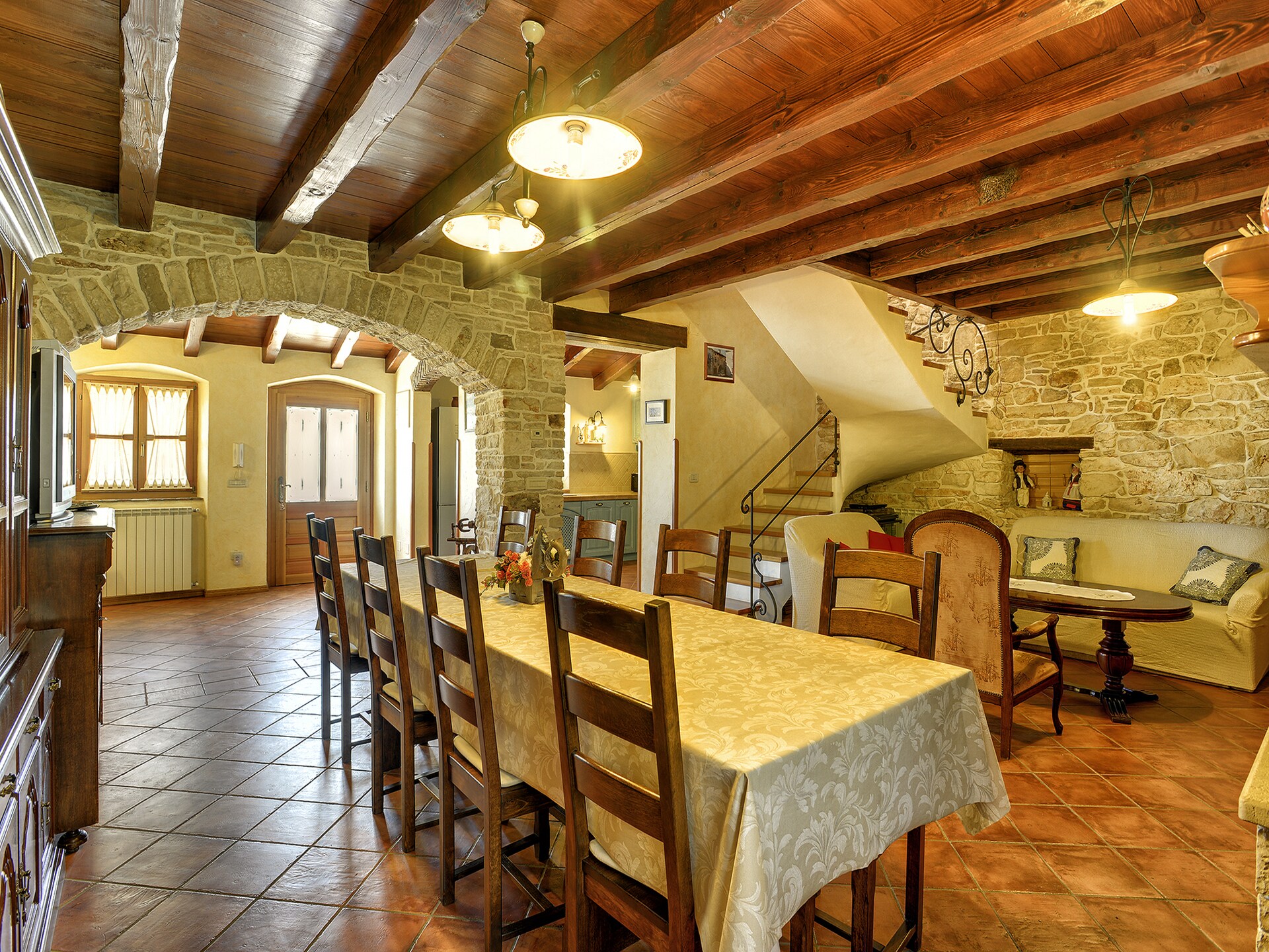 Villa Altura: Ruim vakantiehuis met privézwembad nabij Pula - foto 12