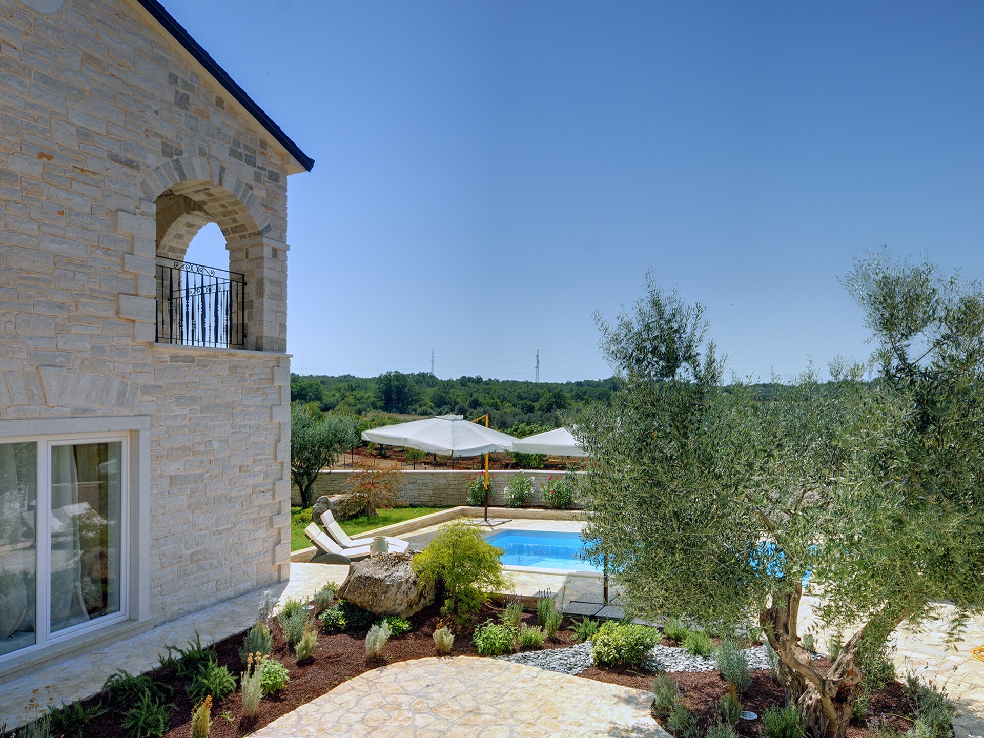 Villa Branka met privézwembad, sauna en zeezicht bij Rovinj - foto 36