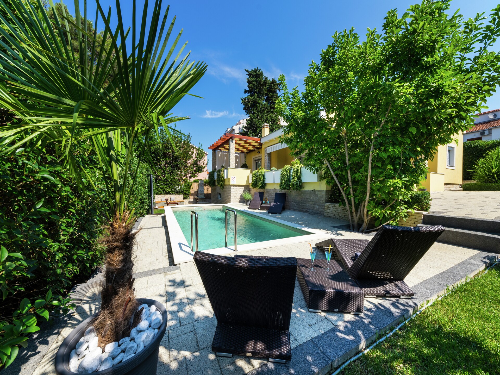Villa Luna: Stijlvolle vrijstaande villa voor 6 in Zadar - foto 21