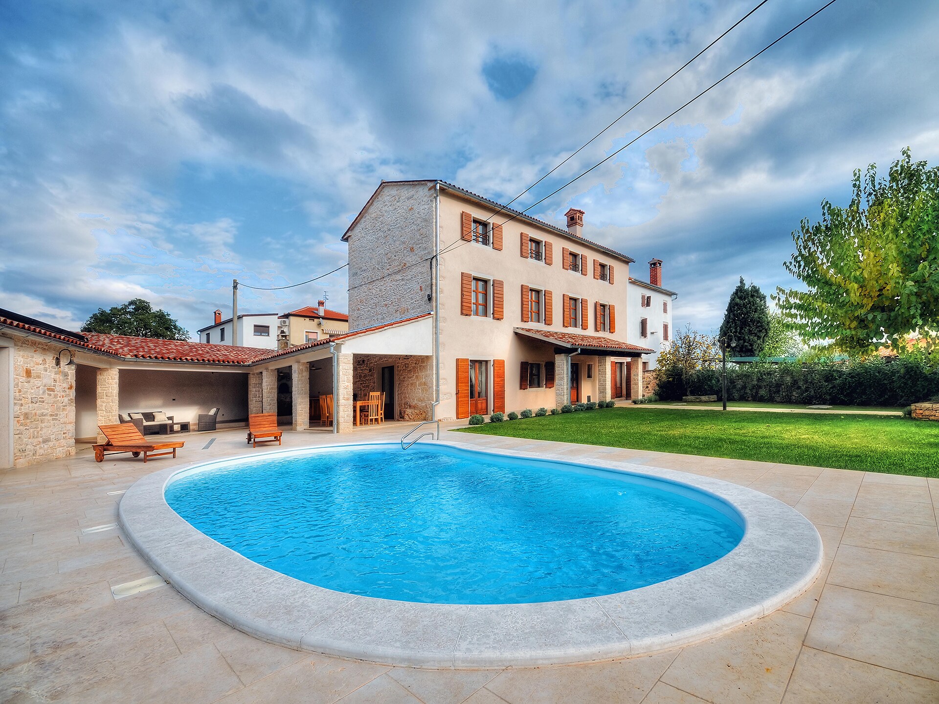 Casa Silvano: Ruim vakantiehuis met verwarmd zwembad in Istrië, Kroatië - foto 2
