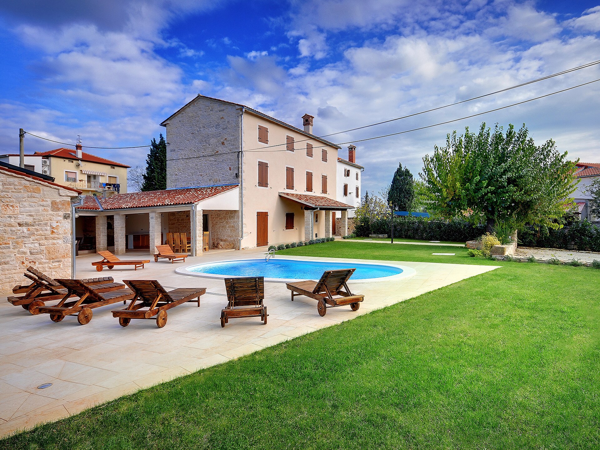 Casa Silvano: Ruim vakantiehuis met verwarmd zwembad in Istrië, Kroatië - foto 38