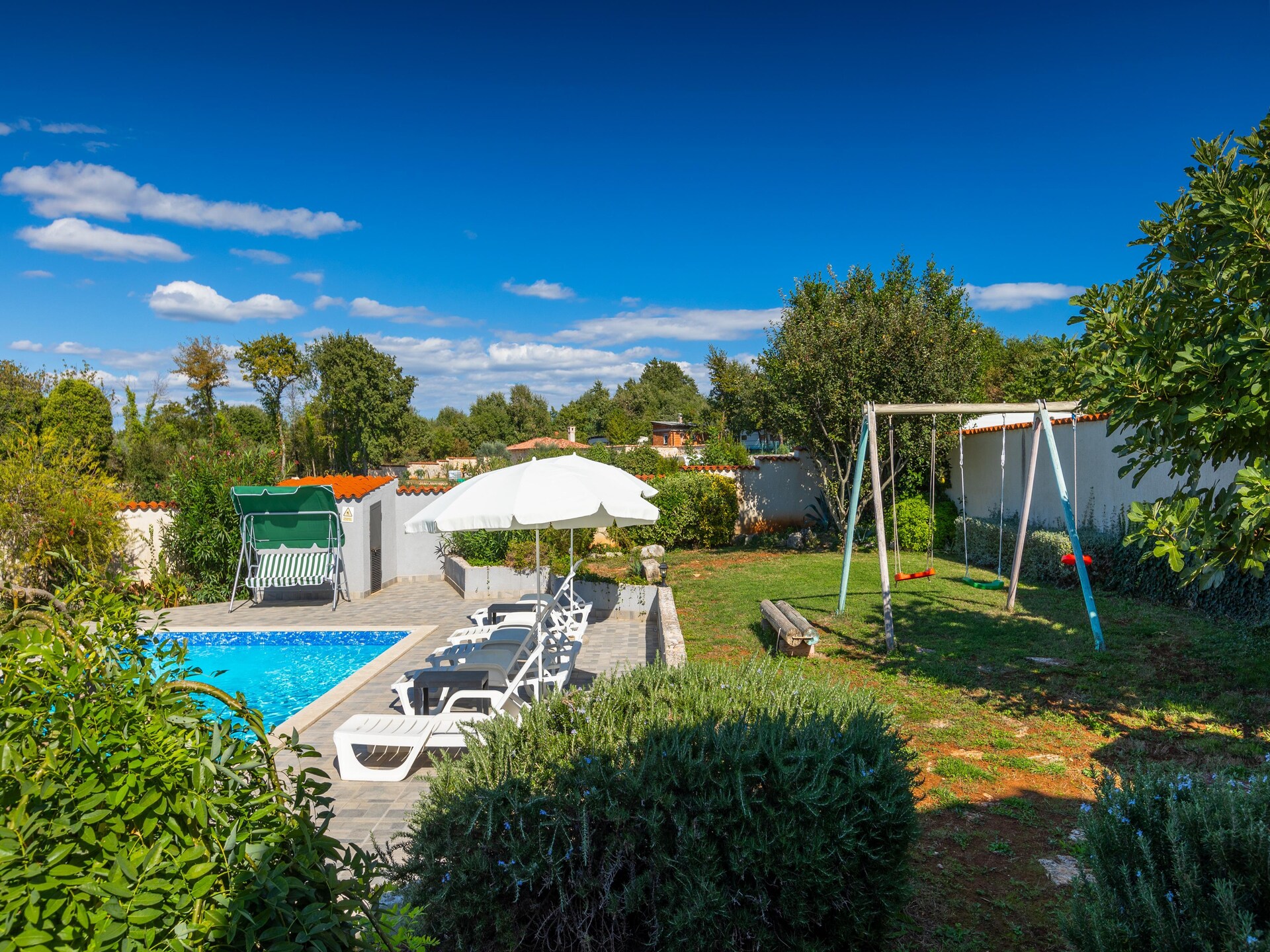 Villa Viola: Ruim vakantiehuis voor 10 personen met privézwembad bij Šegotići - foto 32