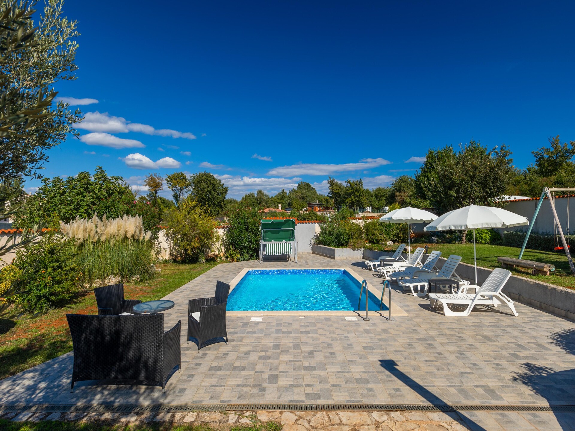 Villa Viola: Ruim vakantiehuis voor 10 personen met privézwembad bij Šegotići - foto 7
