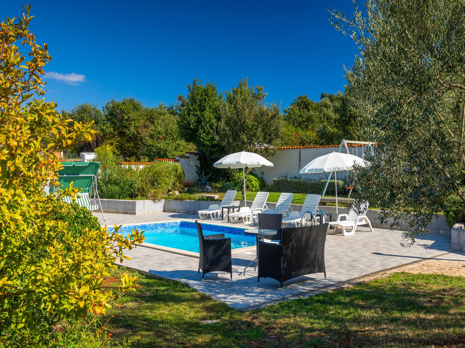 Villa Viola: Ruim vakantiehuis voor 10 personen met privézwembad bij Šegotići - foto 3