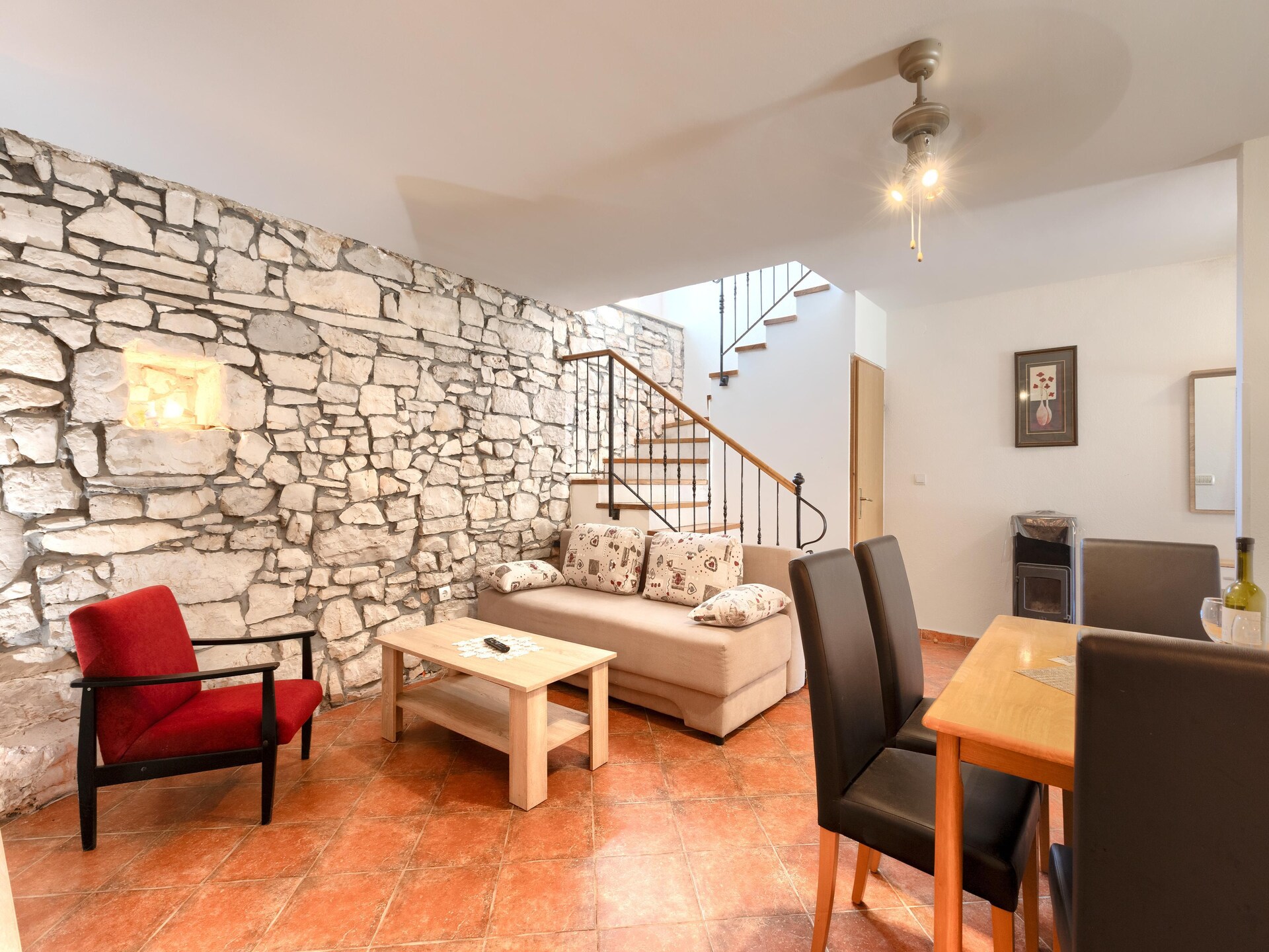 Villa Viola: Ruim vakantiehuis voor 10 personen met privézwembad bij Šegotići - foto 10